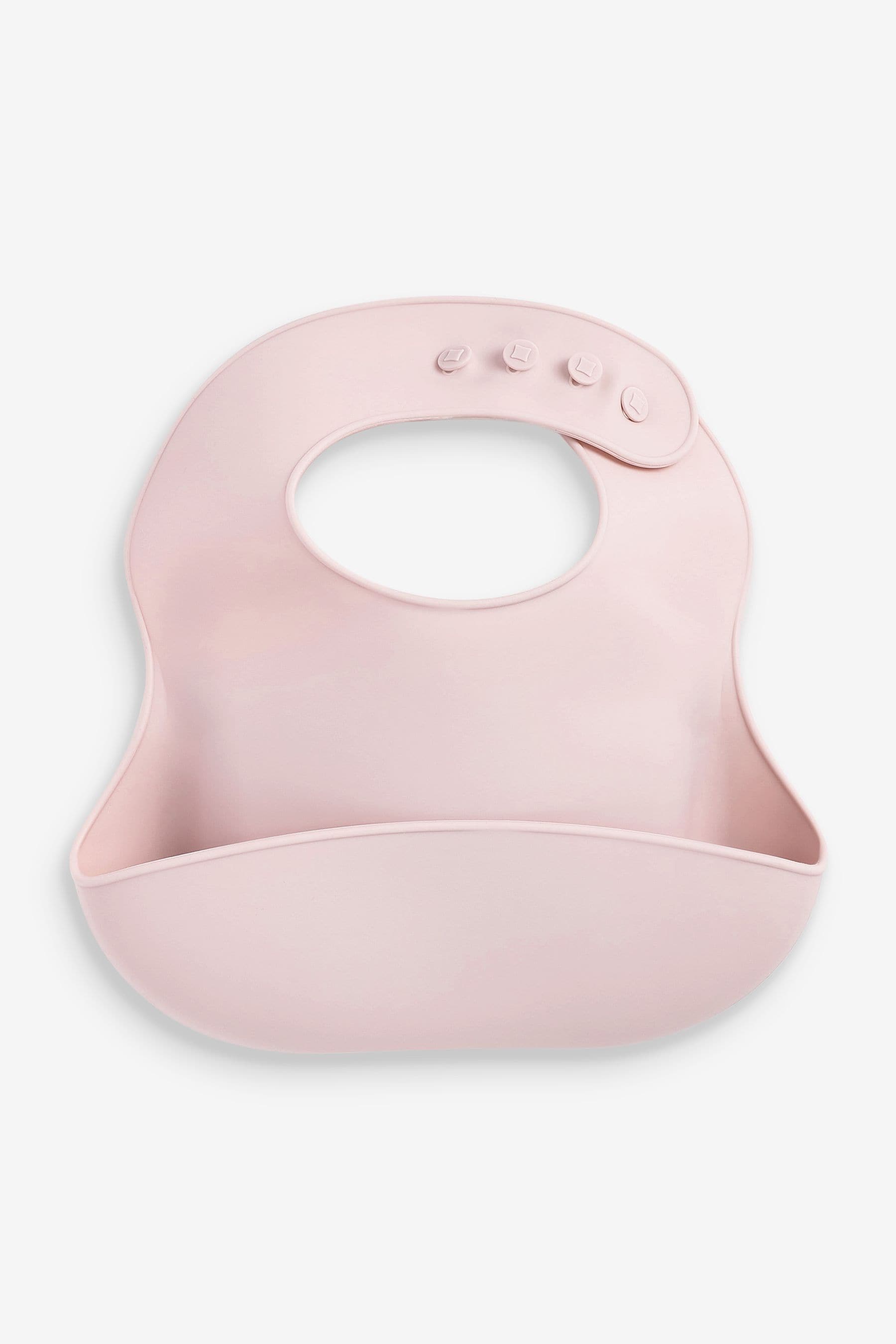 Mauve Purple Silicone Bib