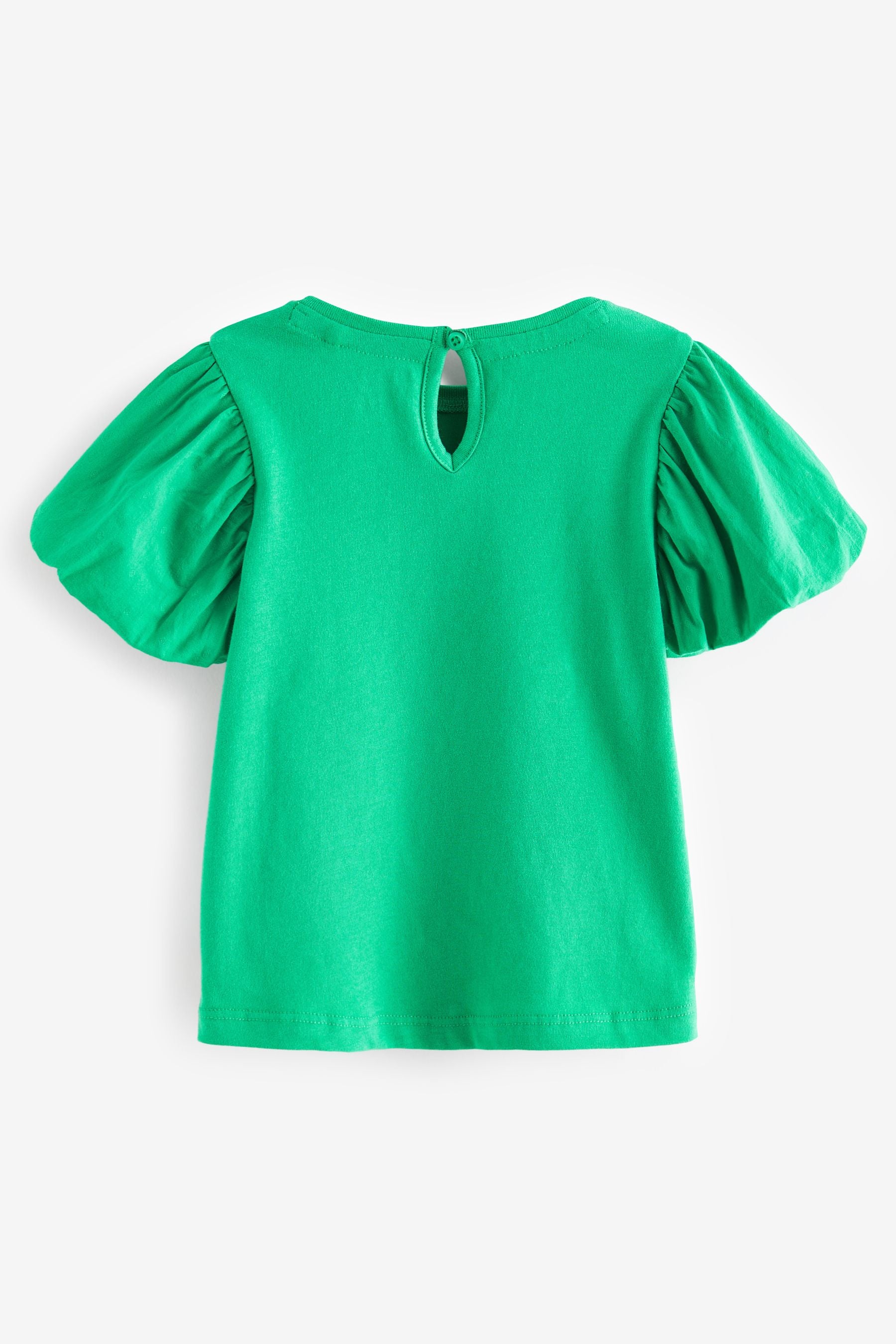 Green Puff Short Sleeve T-Shirt (3mths-7yrs)