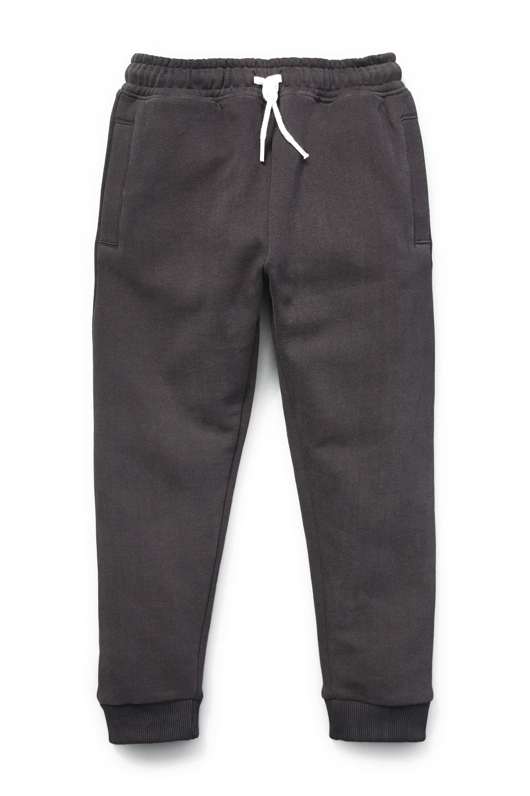 Charcoal Grey Super Sueded Joggers (3-16yrs)