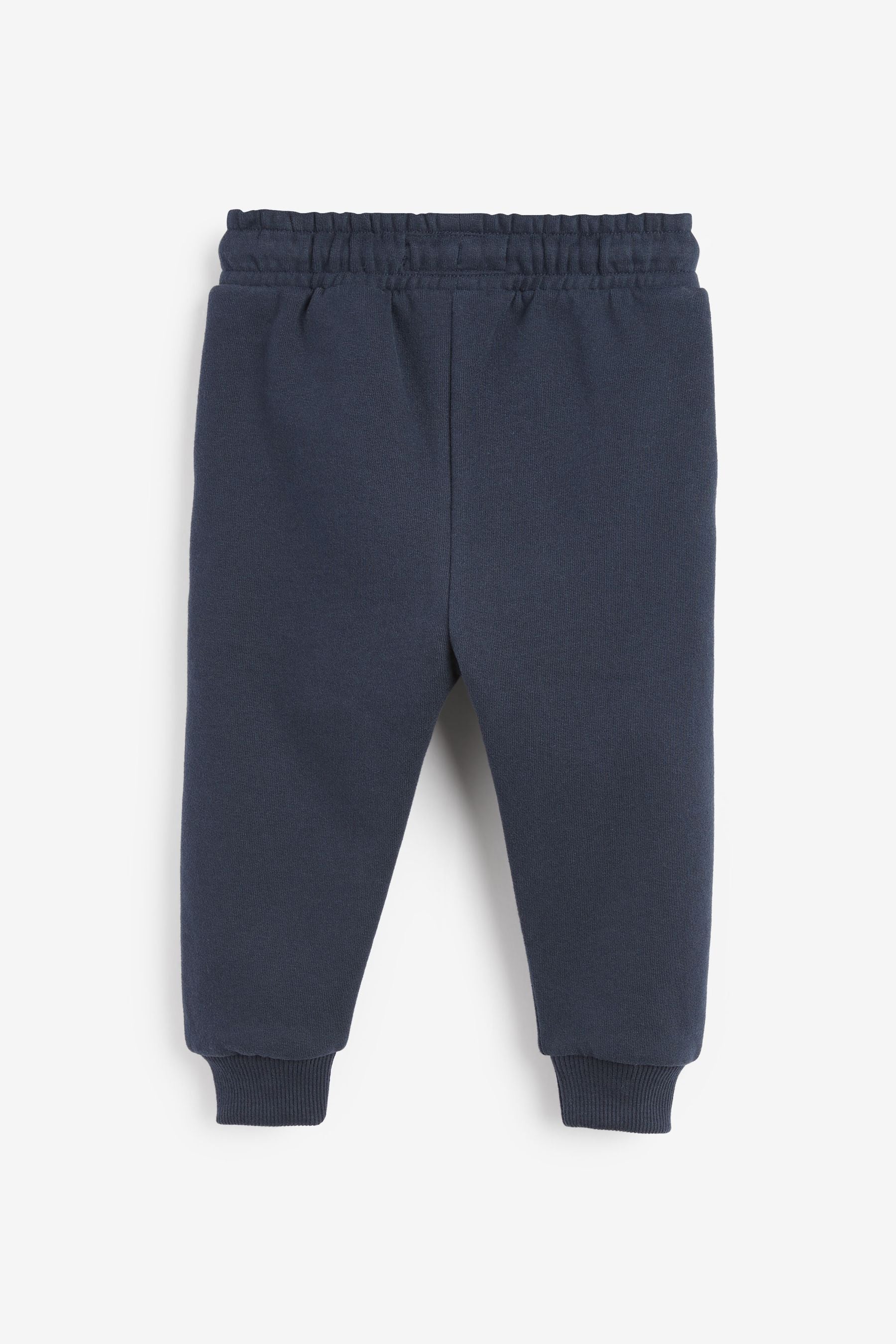 Blue/Grey/Navy Soft Touch Joggers 3 Pack (3mths-7yrs)