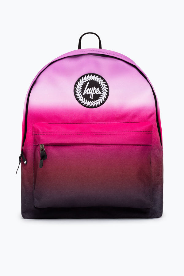 Pink/Black Hype. Pink/Black Fade Backpack