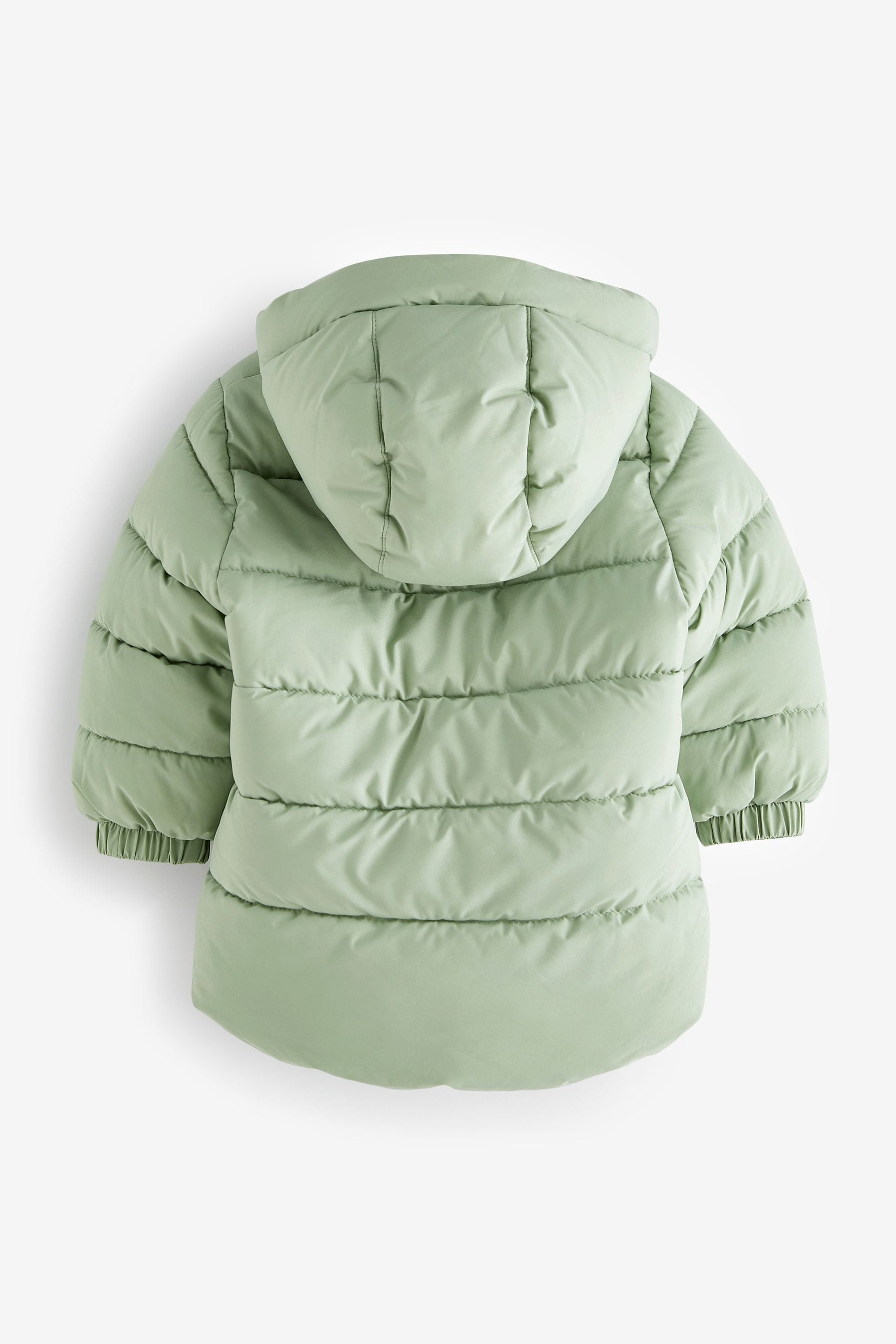 Sage Green Shower Resistant Padded Coat (3mths-7yrs)