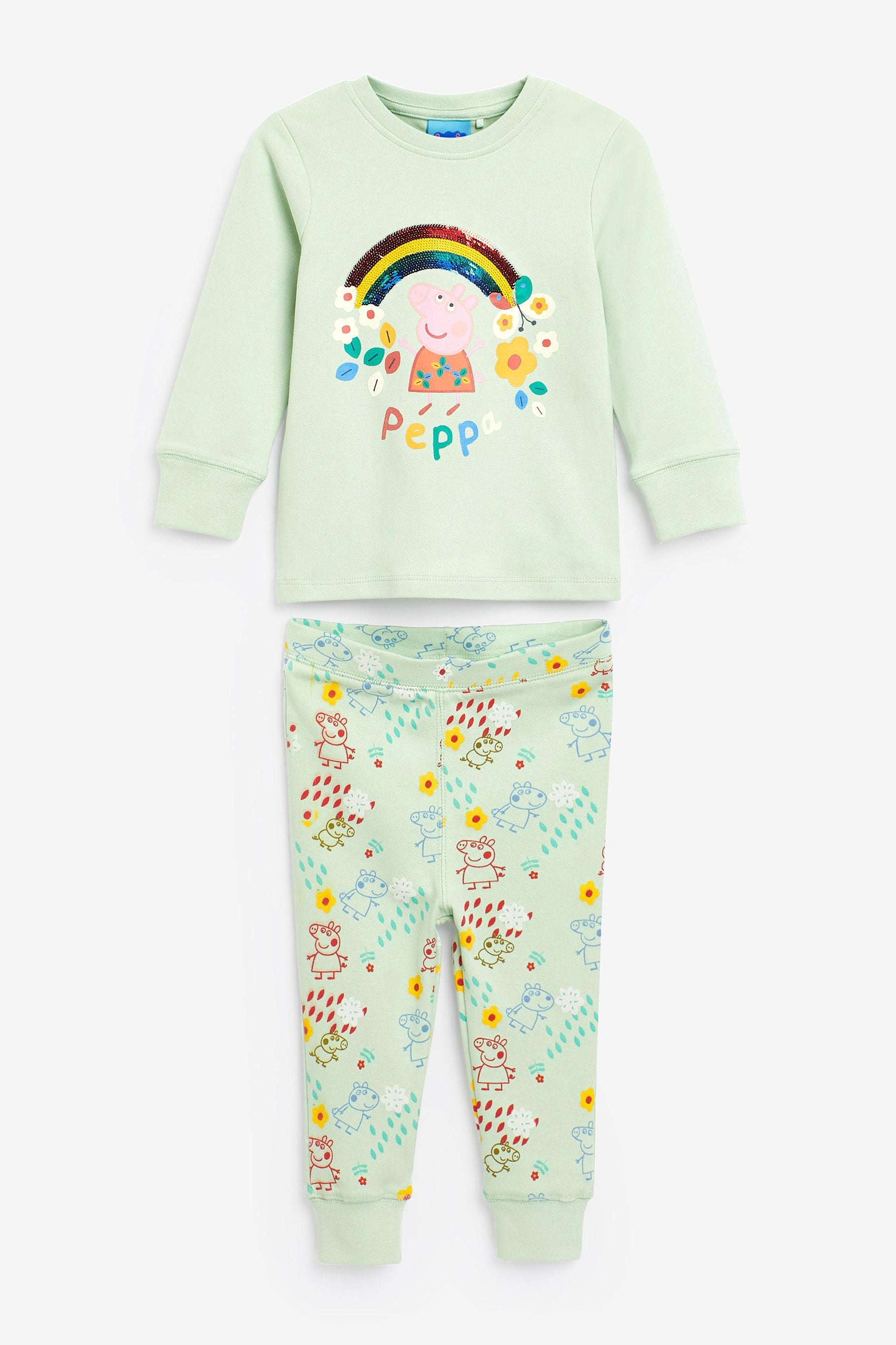 Multi 2 Pack Peppa Pig Snuggle Fit Pyjamas (9mths-6yrs)