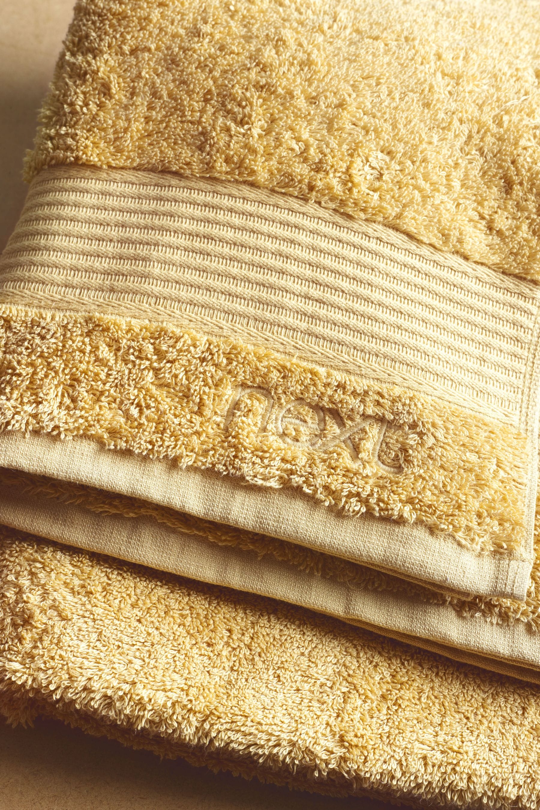 Yellow Ochre Egyptian Cotton Towel