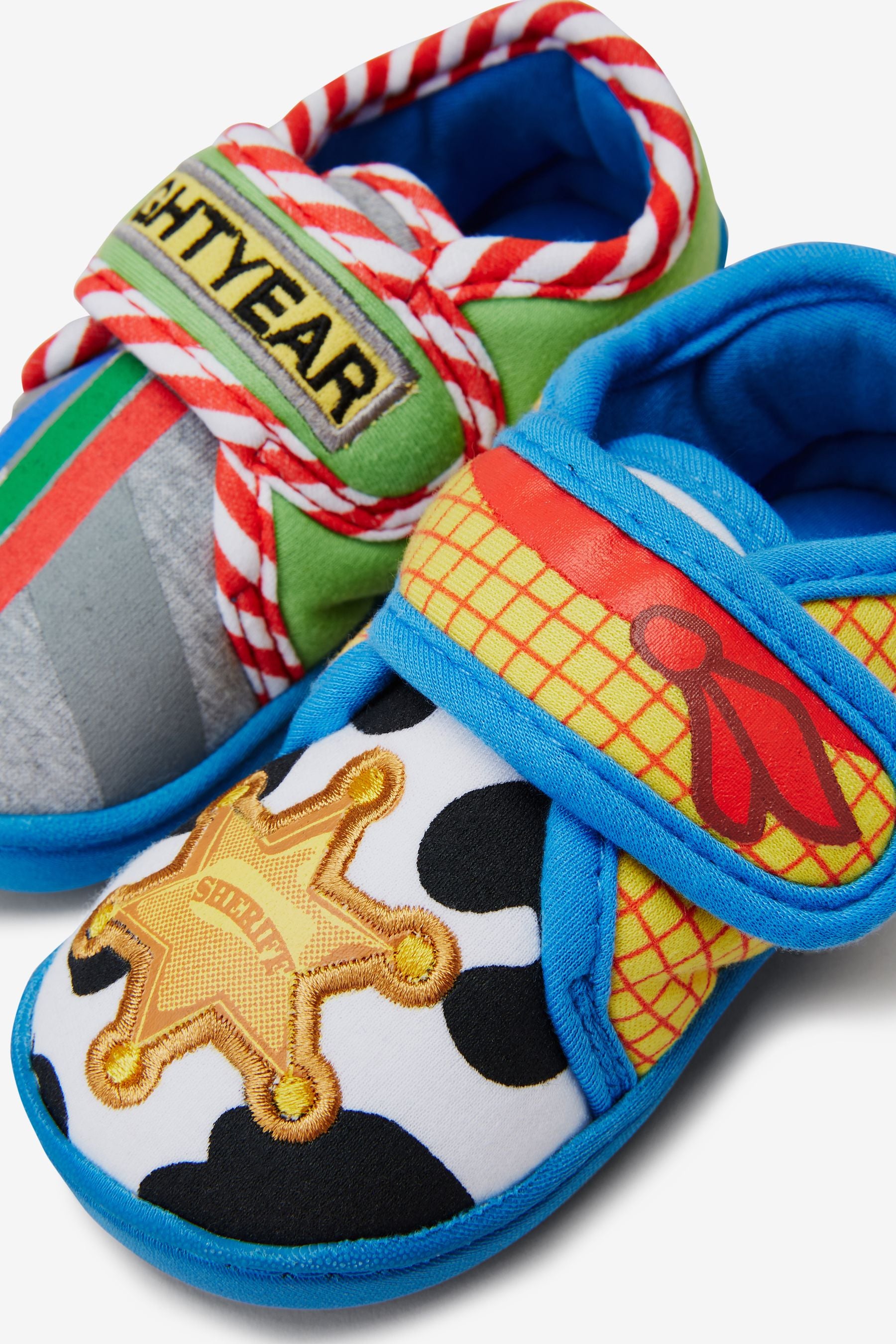 Woody/Buzz Touch Fastening Cupsole Print Slippers