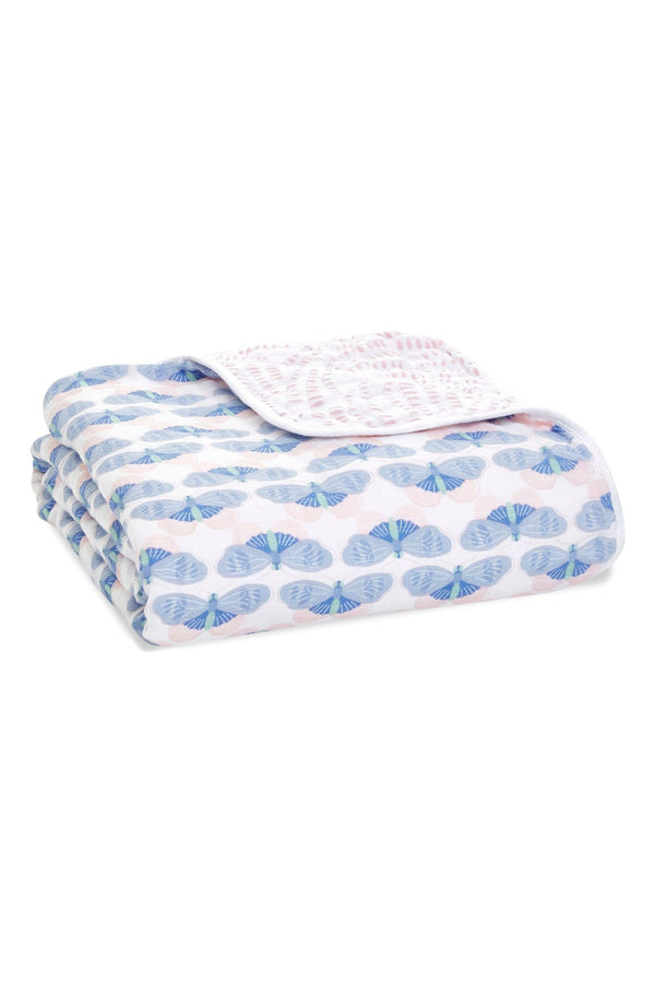 Pink aden + anais Dream Cotton Muslin Blanket