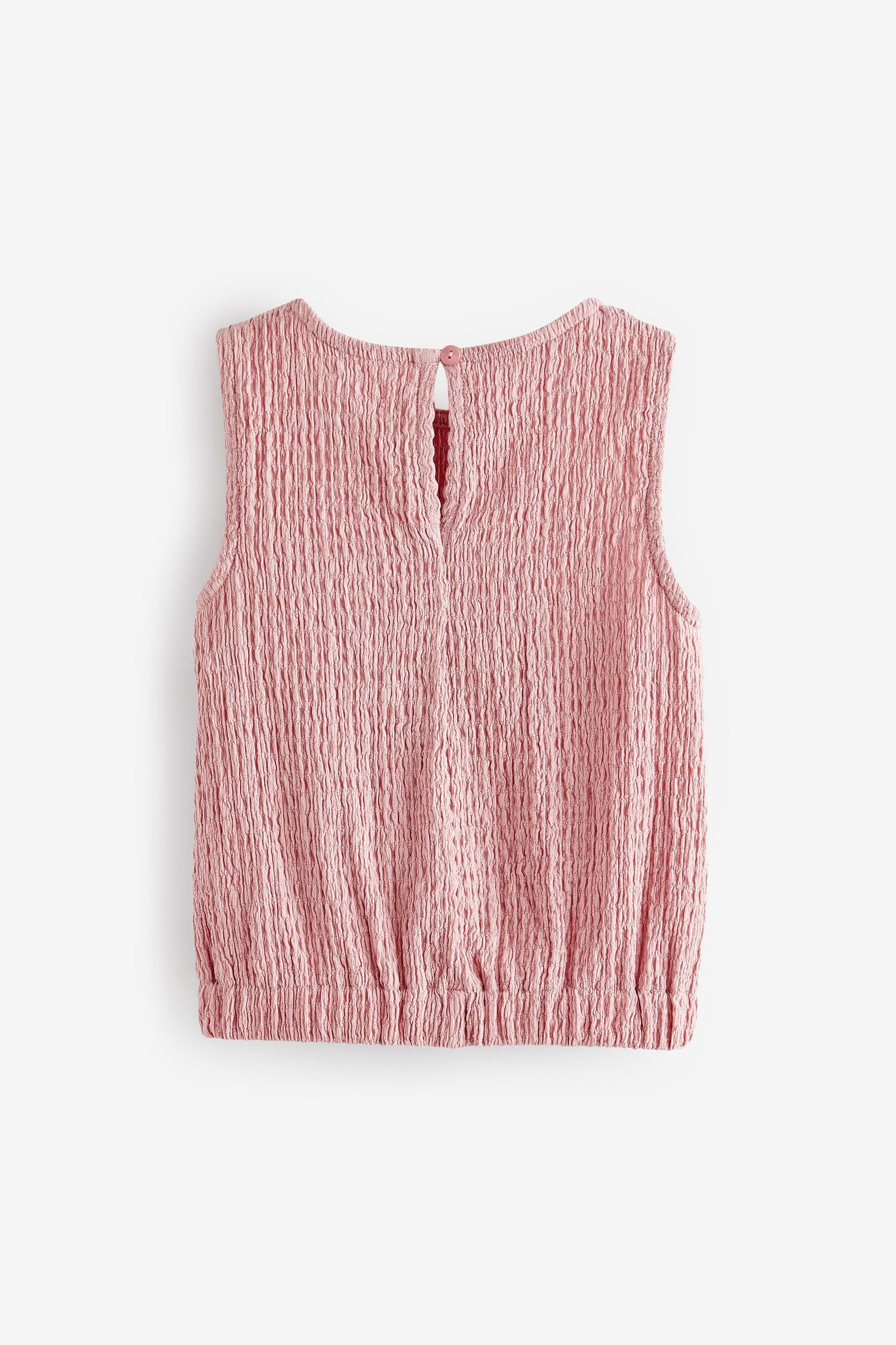 Pink Textured Vest (3-16yrs)