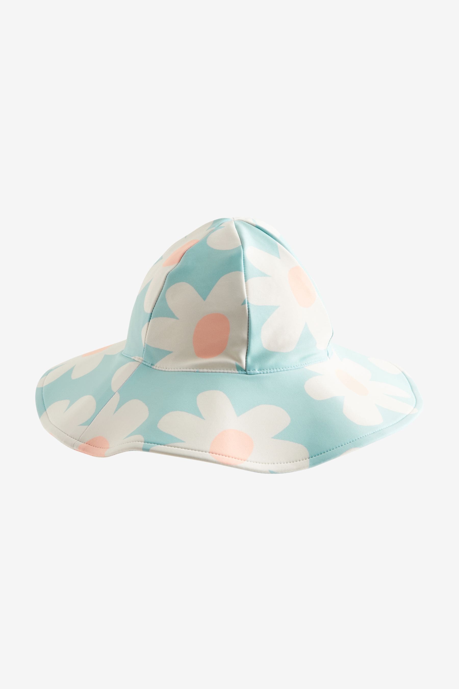 Blue Daisy Swim Hat (3mths-10yrs)