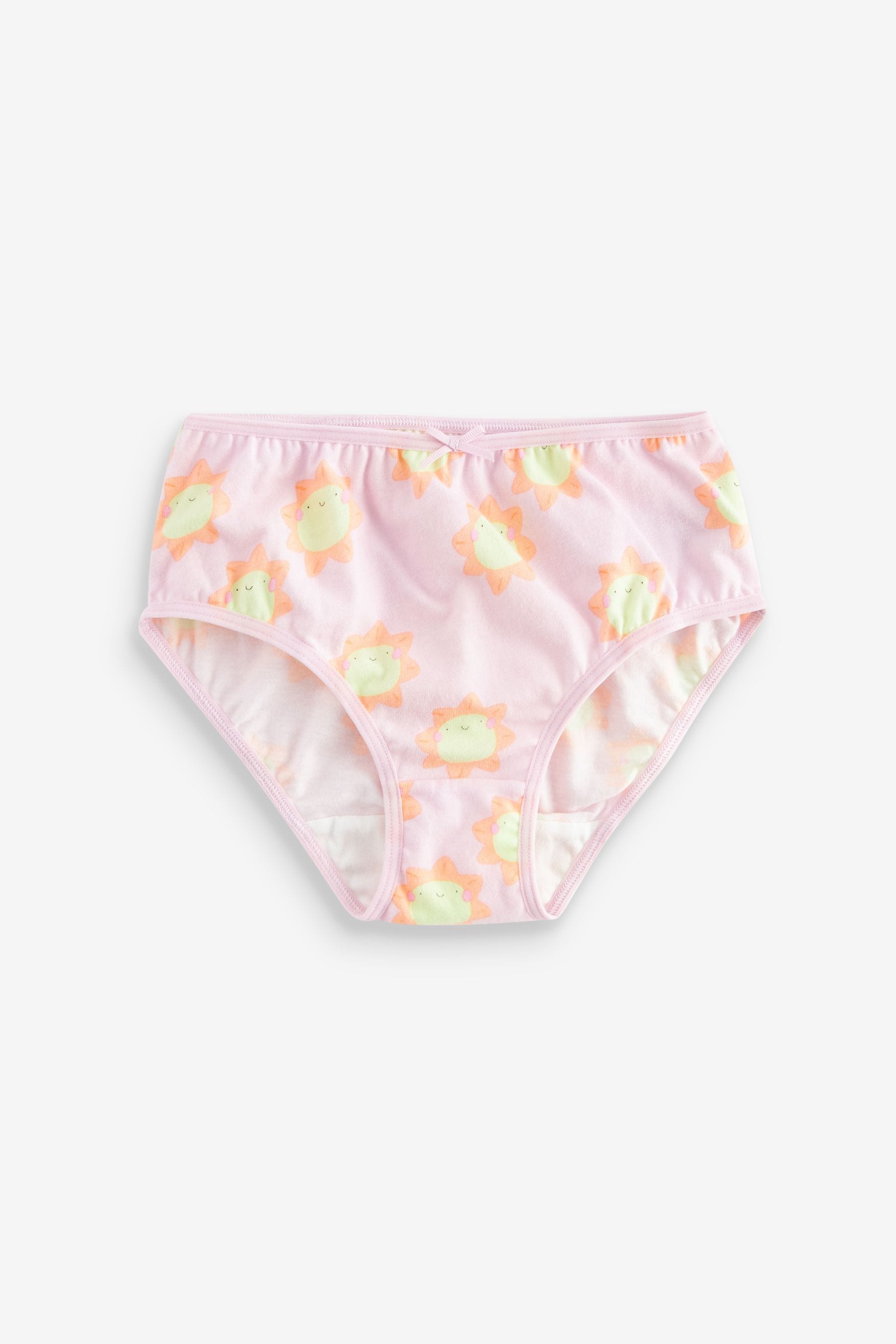 Pink/Green Character Briefs 7 Pack (1.5-12yrs)