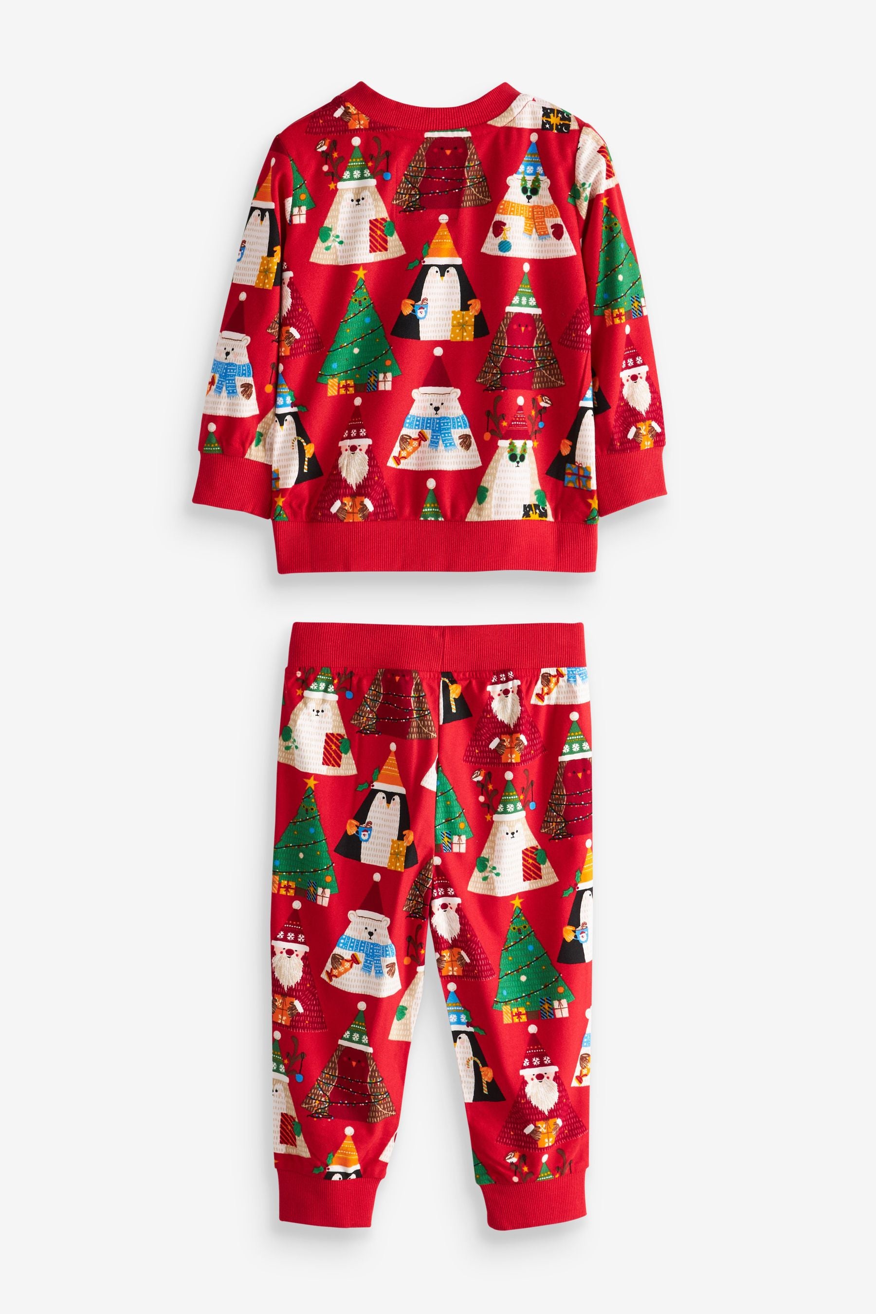 Red Character Christmas Pyjamas (9mths-16yrs)