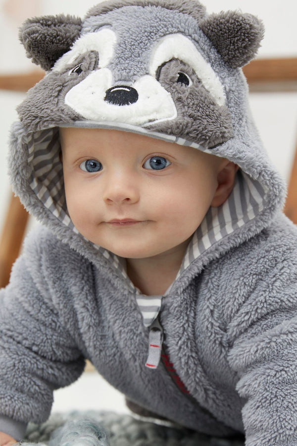 Grey FatFace Baby Pramsuit