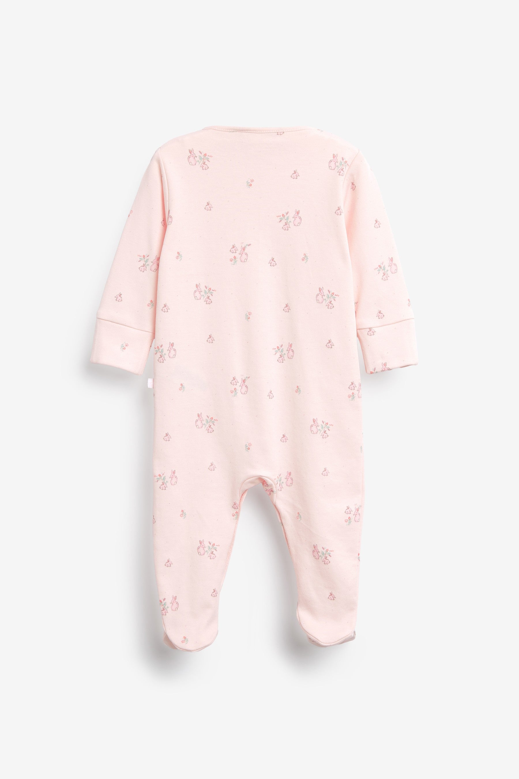 Pink Spot 7 Pack Sleepsuits (0-2yrs)