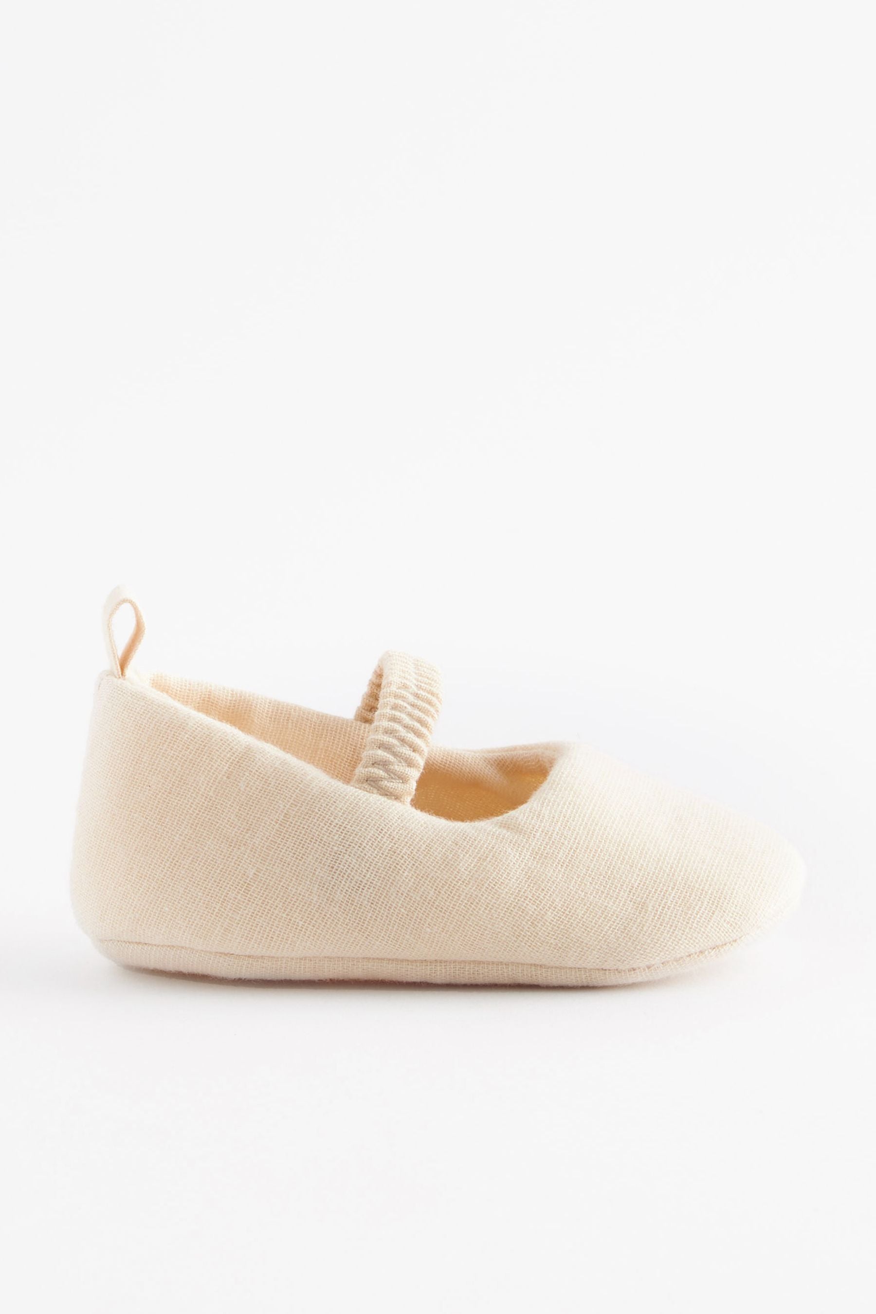 Neutral Ballet Baby Shoes (0-24mths)