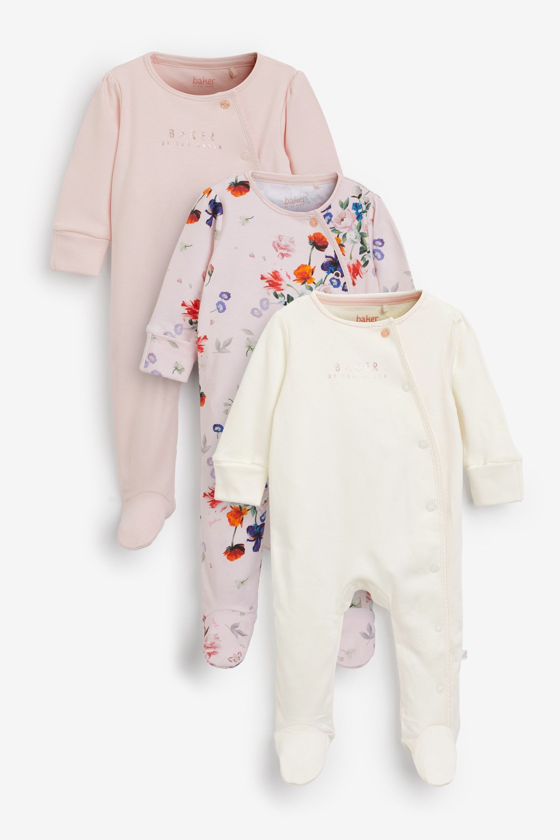 Baker by Ted Baker Sleepsuit 3 Pack