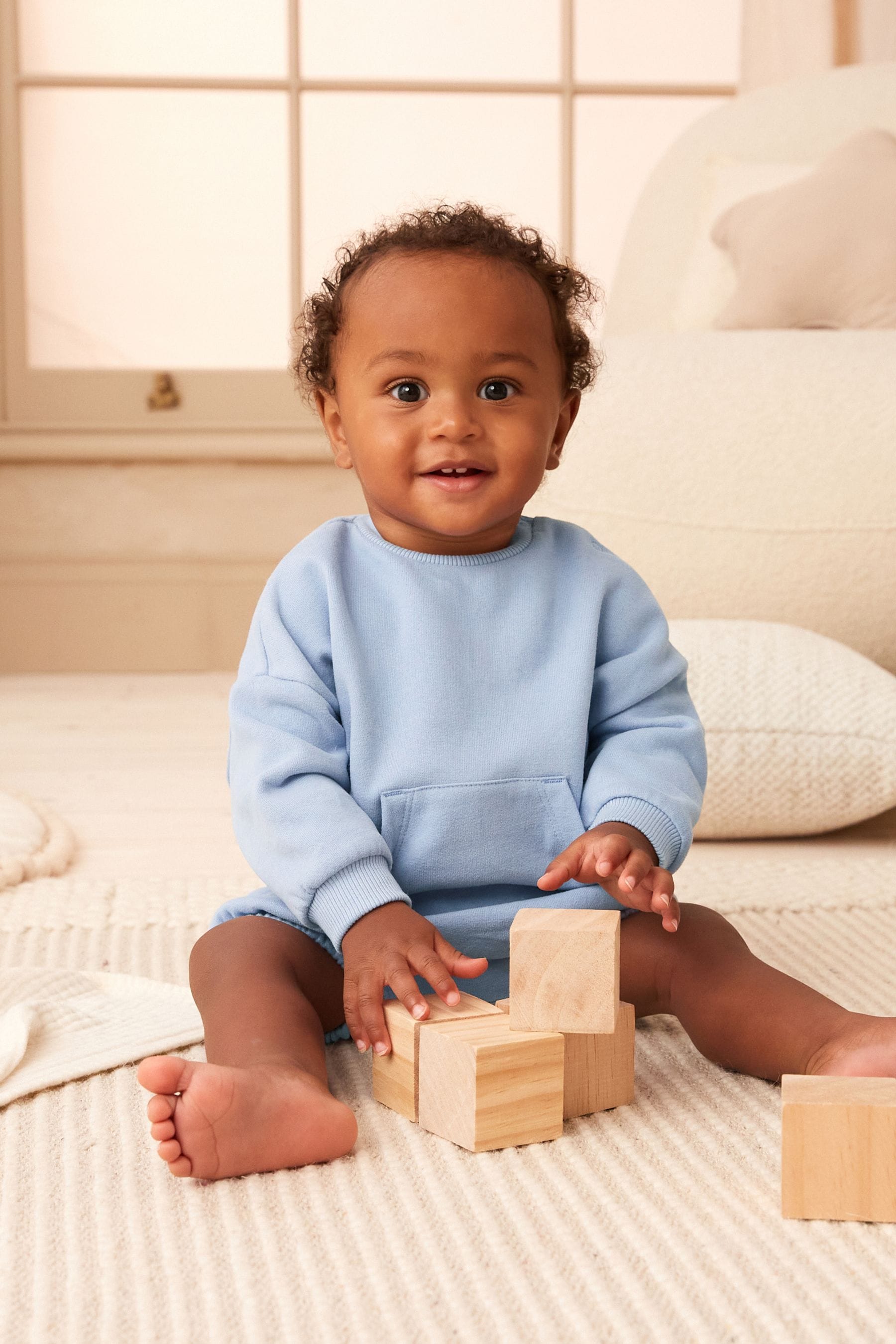 Blue Baby T-Shirt and Shorts 2 Piece Set