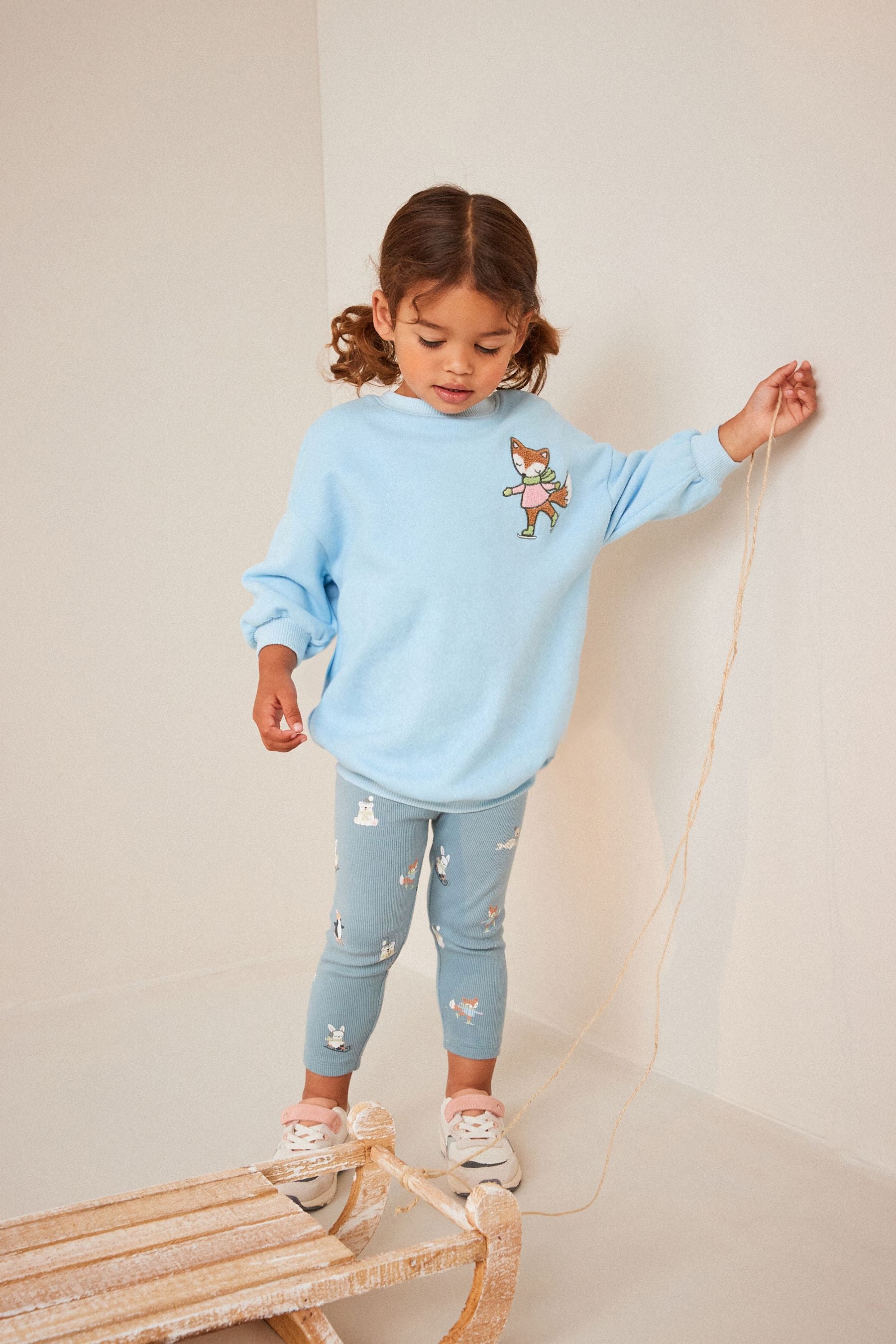 Blue Character Sweat and Leggings Set (3mths-7yrs)