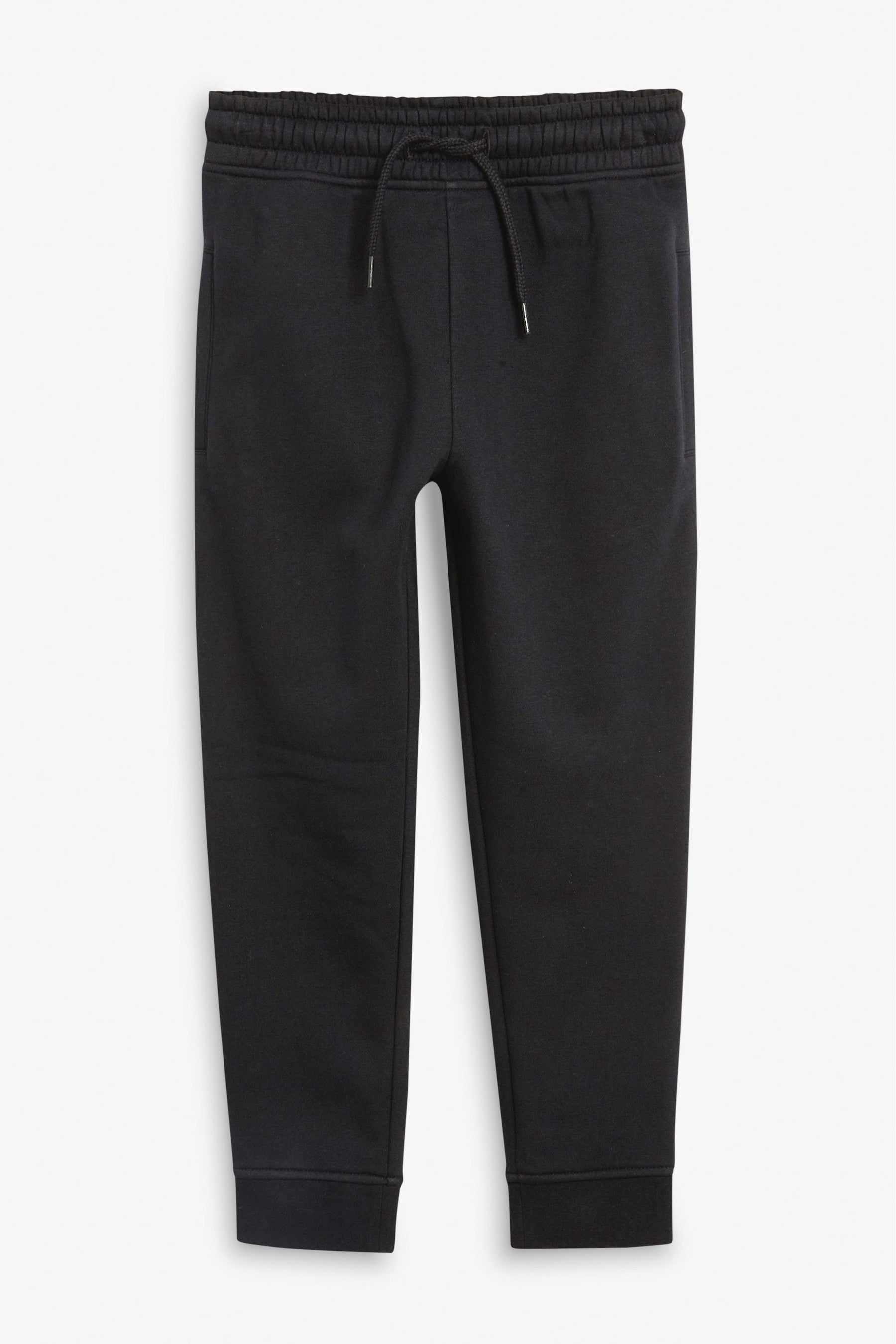 Black Basic Slim Fit Joggers (3-17yrs)