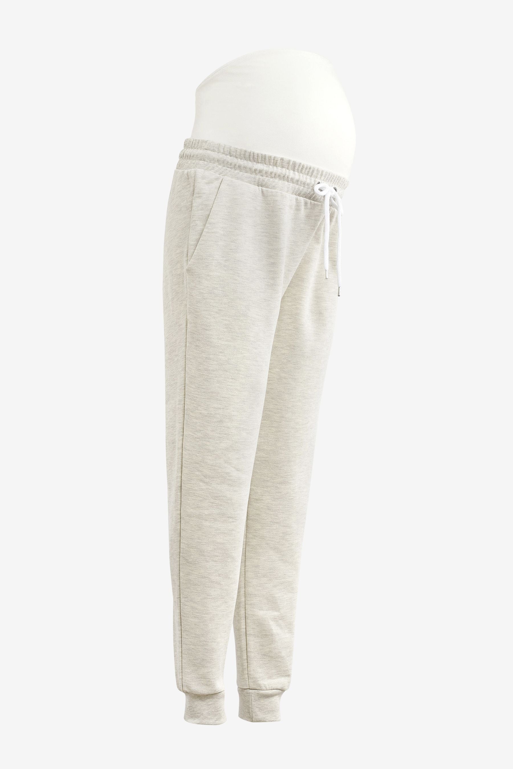 Grey Marl Maternity Sweat Joggers