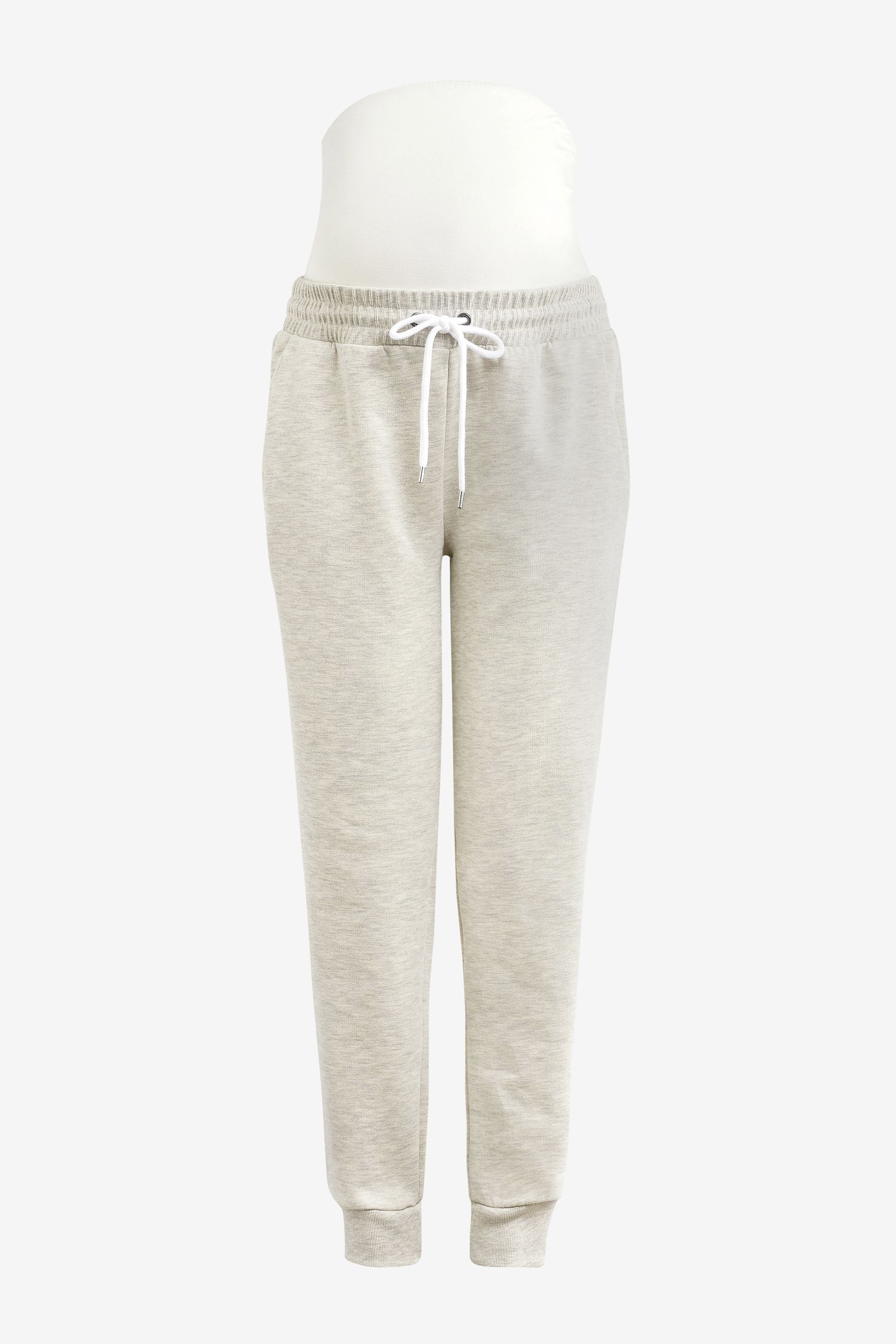 Grey Marl Maternity Sweat Joggers