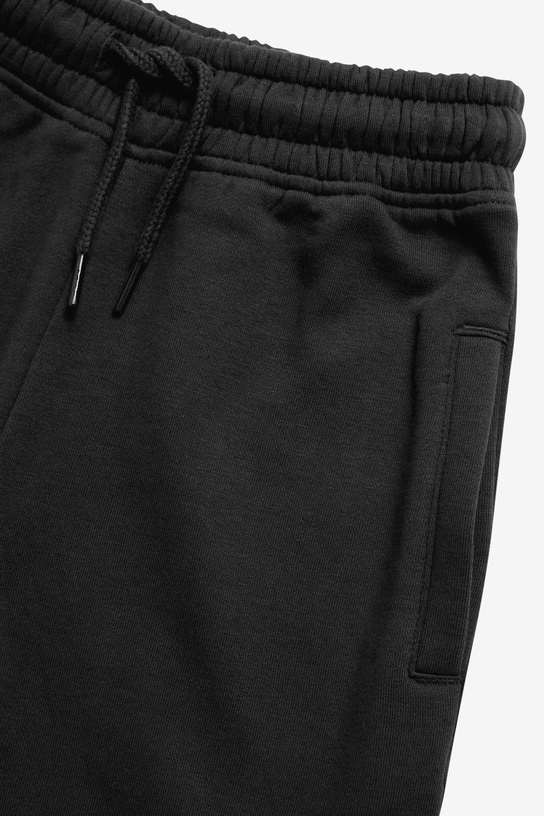 Black Basic Slim Fit Joggers (3-17yrs)