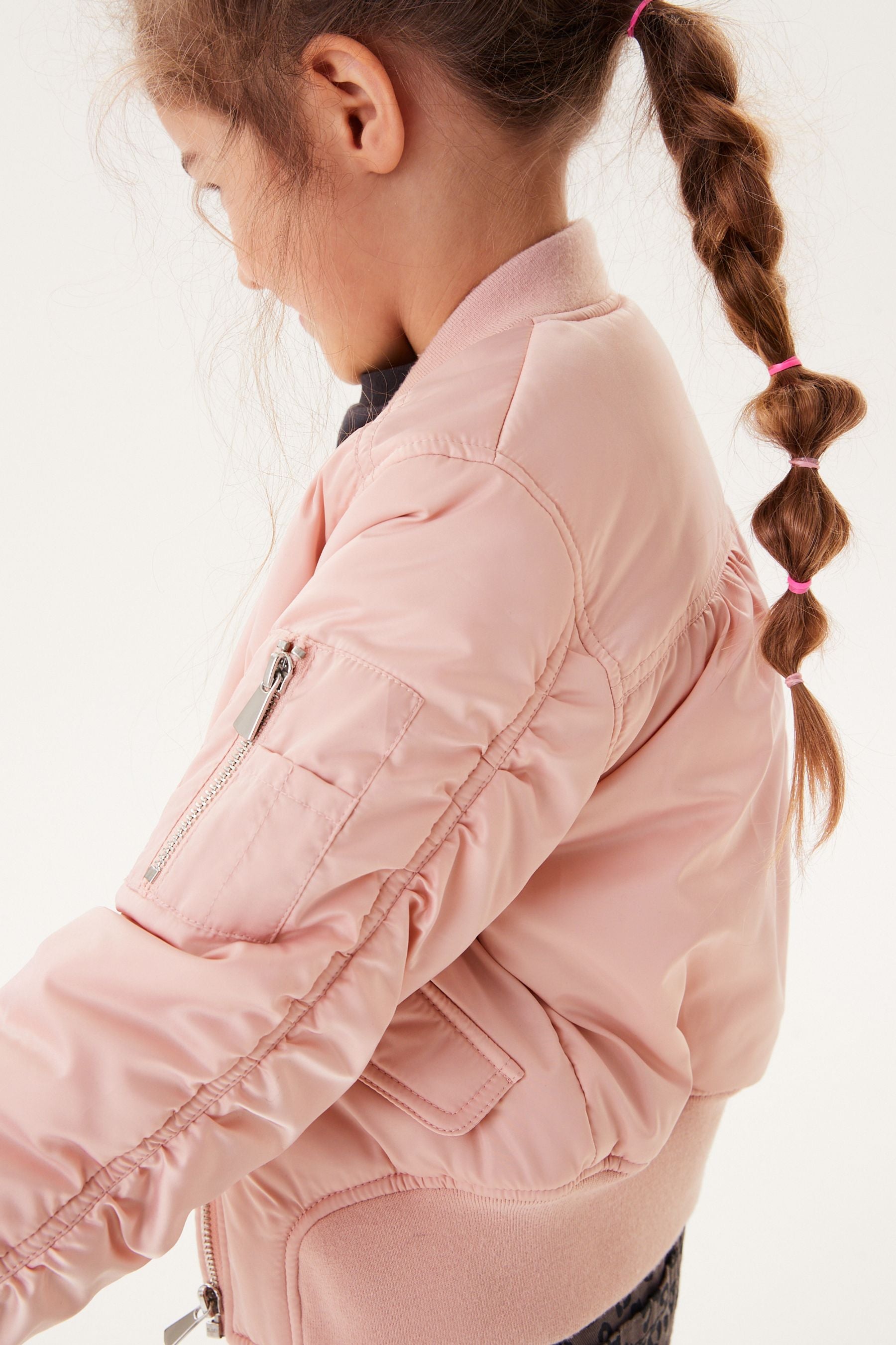 Pink Bomber Jacket (2-16yrs)