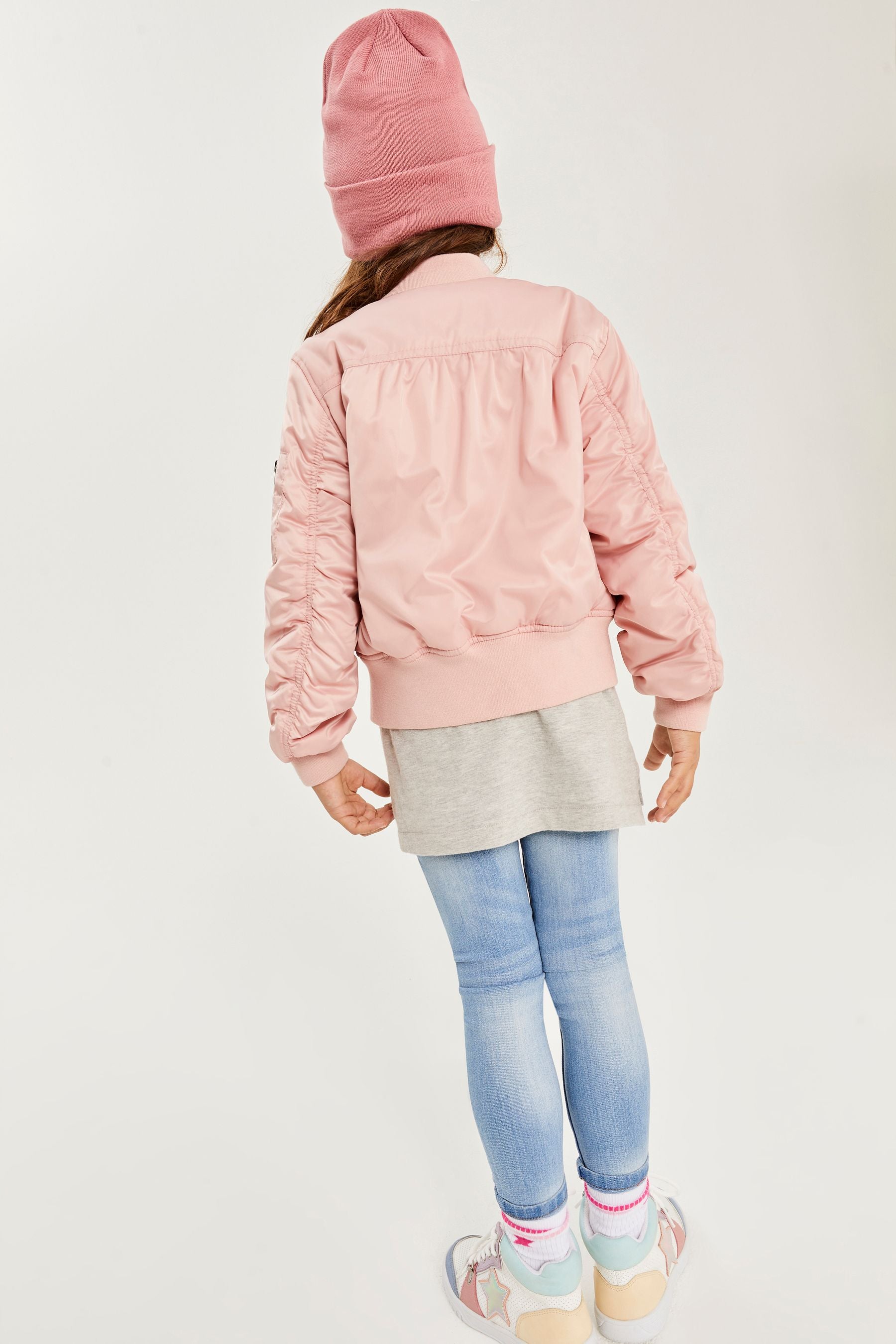 Pink Bomber Jacket (2-16yrs)