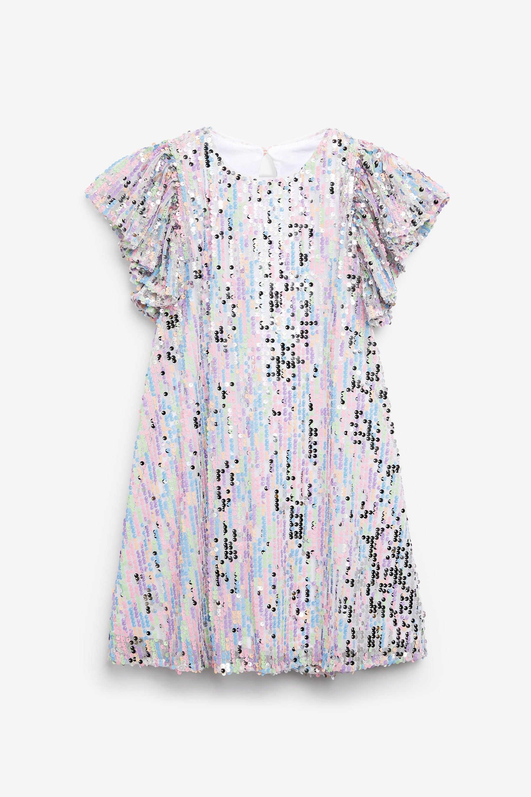 Rainbow Sequin Dress (3-16yrs)