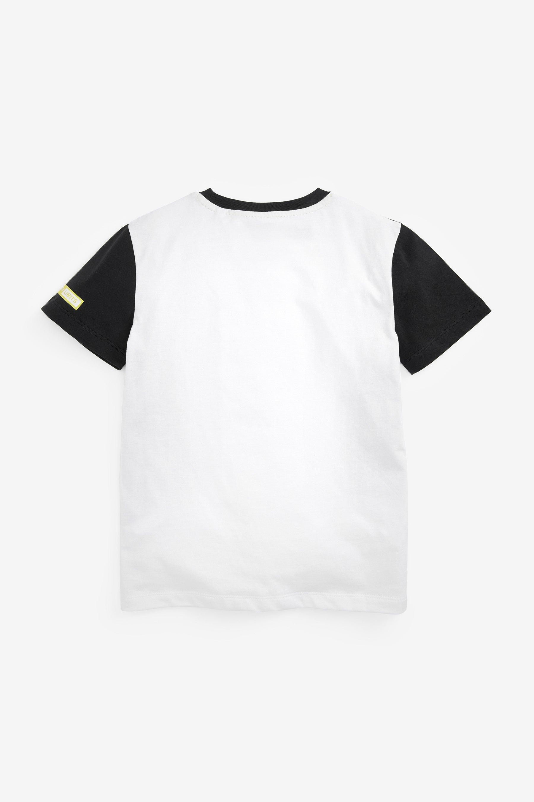 Black/White Colourblock T-Shirt (3-16yrs)