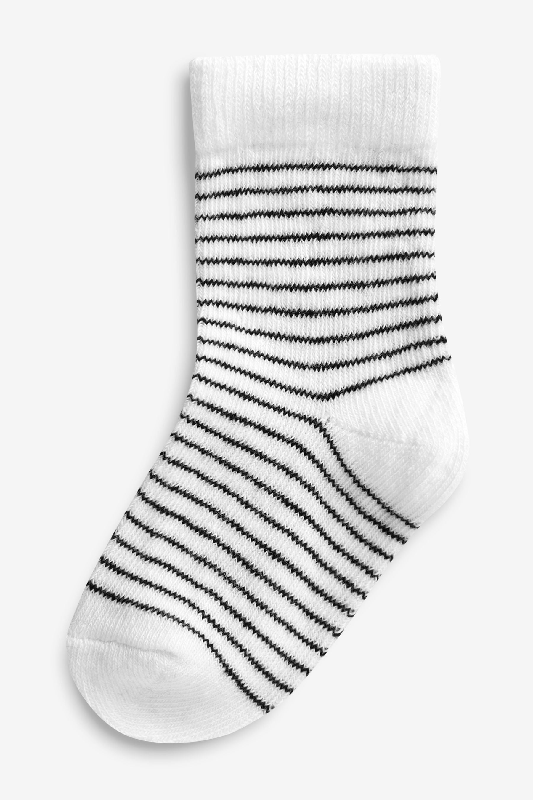 Monochrome Baby Socks 5 Pack (0mths-2yrs)