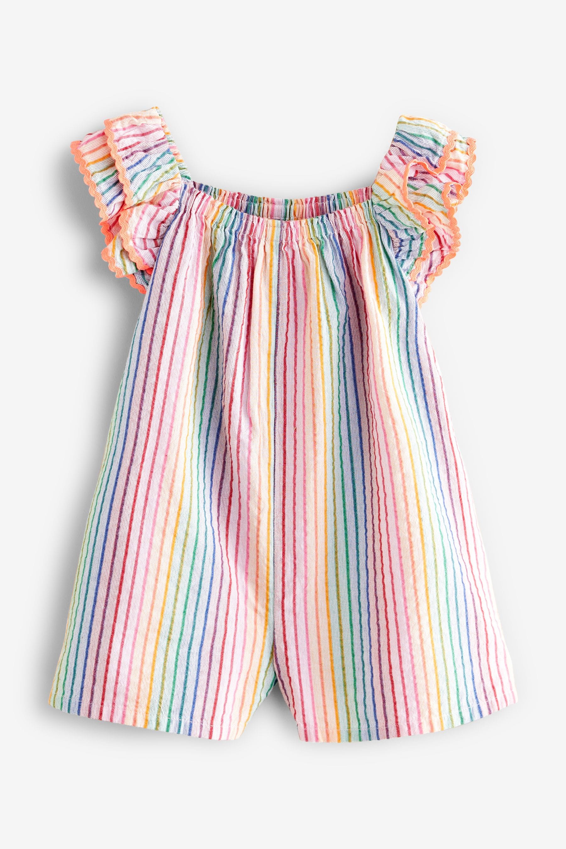 Multi Rainbow Playsuit (3mths-7yrs)