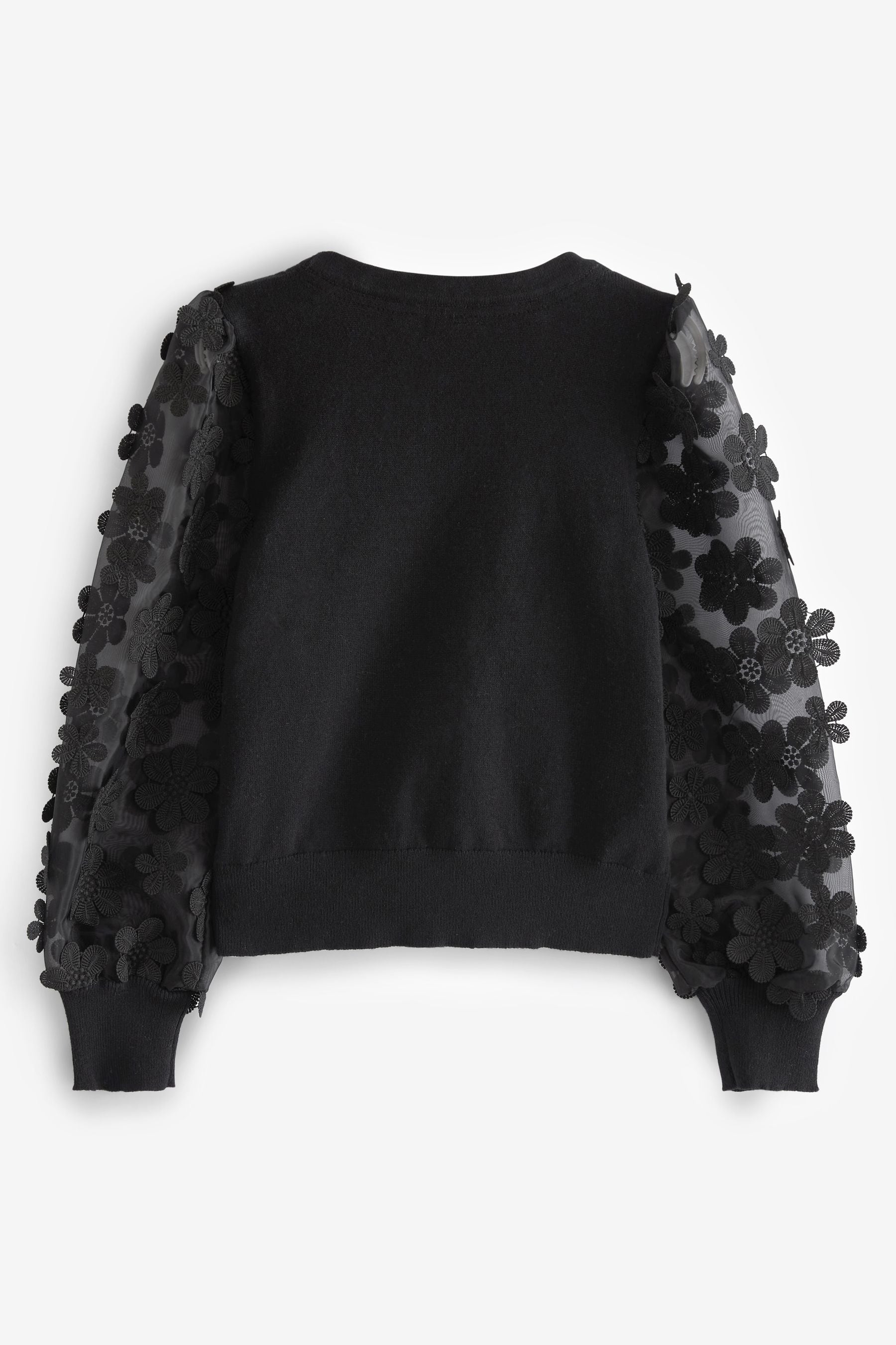 Black Baker by Ted Baker 3D Flower Cardigan