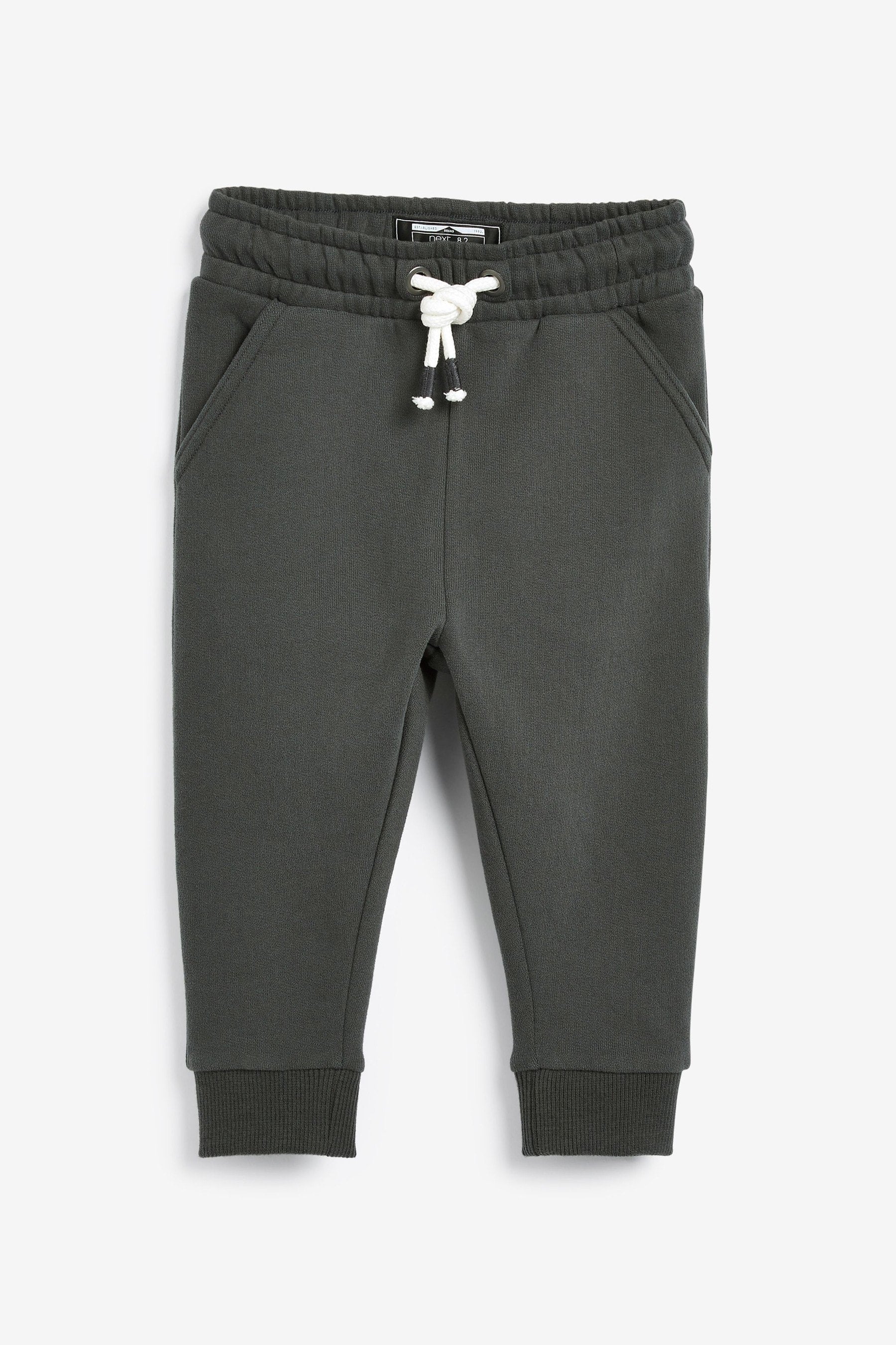 Charcoal Grey Soft Touch Jersey Joggers (3mths-7yrs)