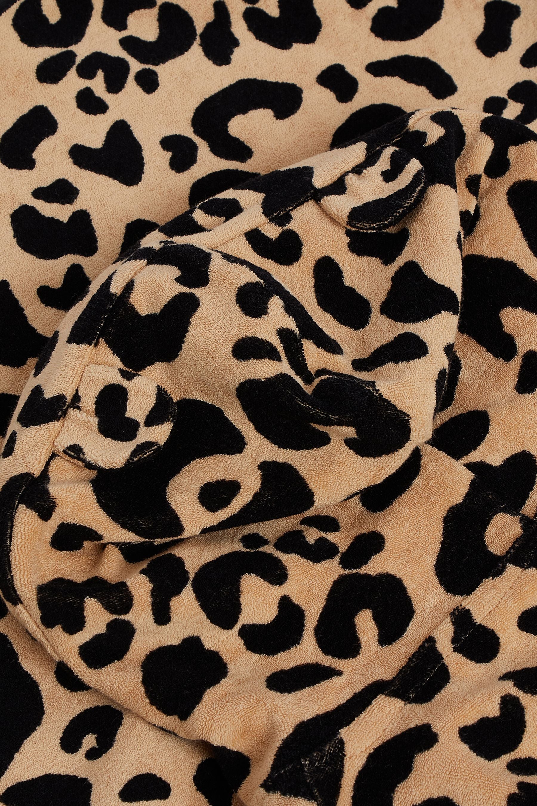 Leopard Myleene Klass Kids Animal Print Towelling Poncho