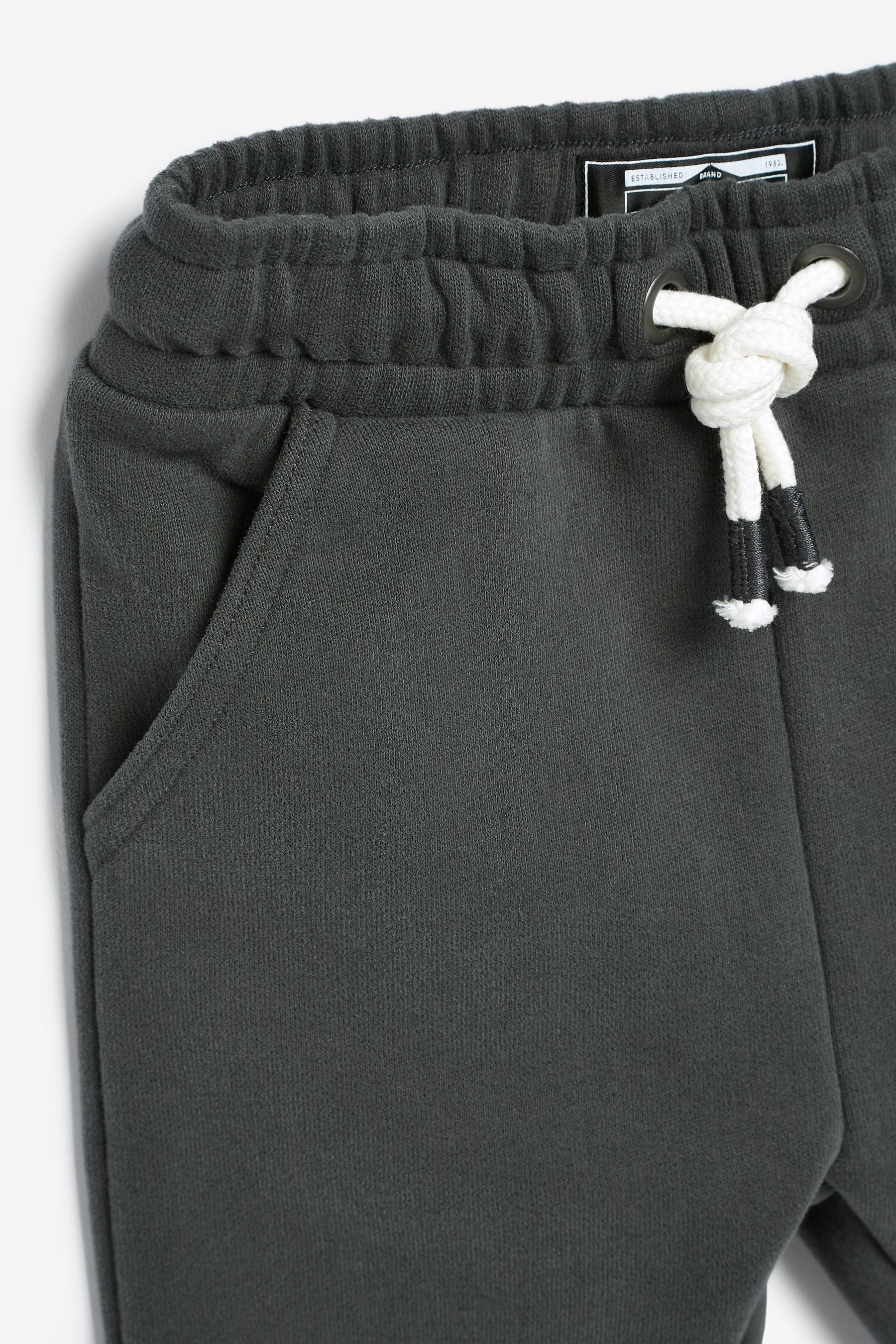 Charcoal Grey Soft Touch Jersey Joggers (3mths-7yrs)