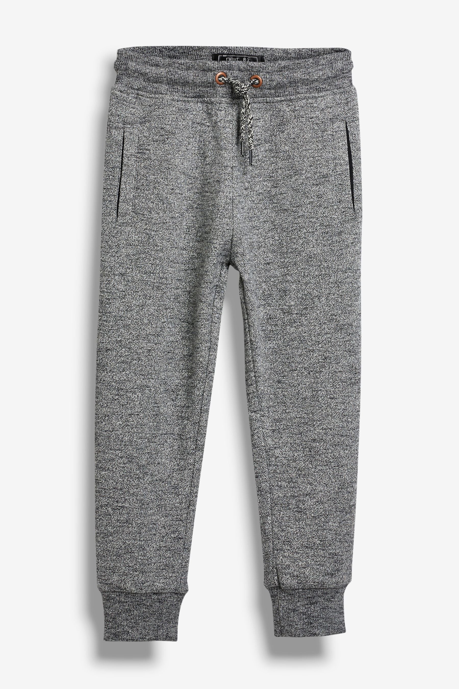 Black/Grey Cotton Rich 2 Pack Joggers (3-16yrs)