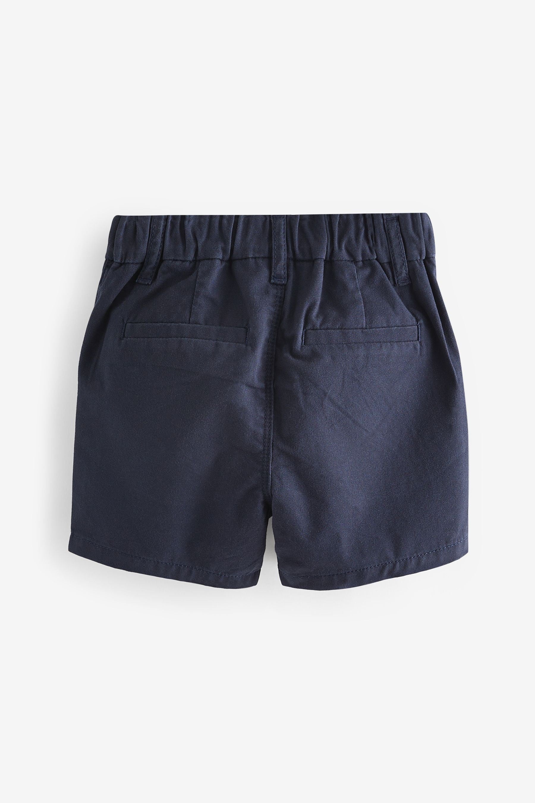 Navy/Stone Chino Shorts 2 Pack (3mths-7yrs)