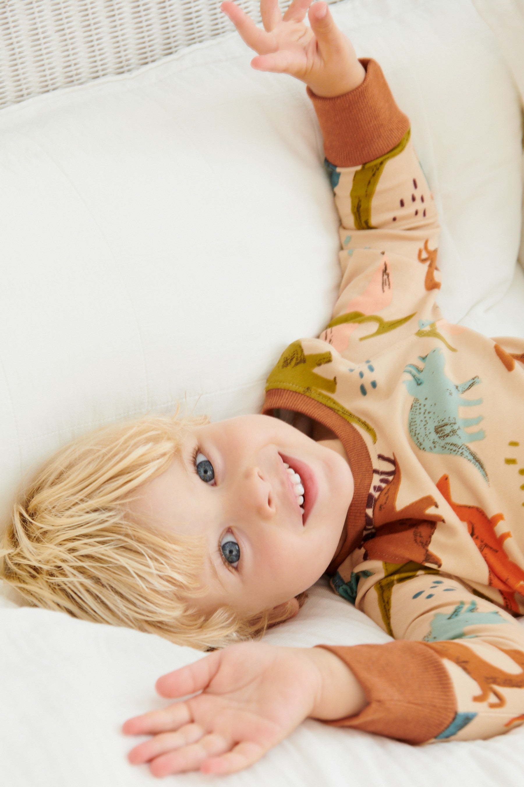 Teal/Blue Dino 3 Pack Snuggle Pyjamas (9mths-12yrs)