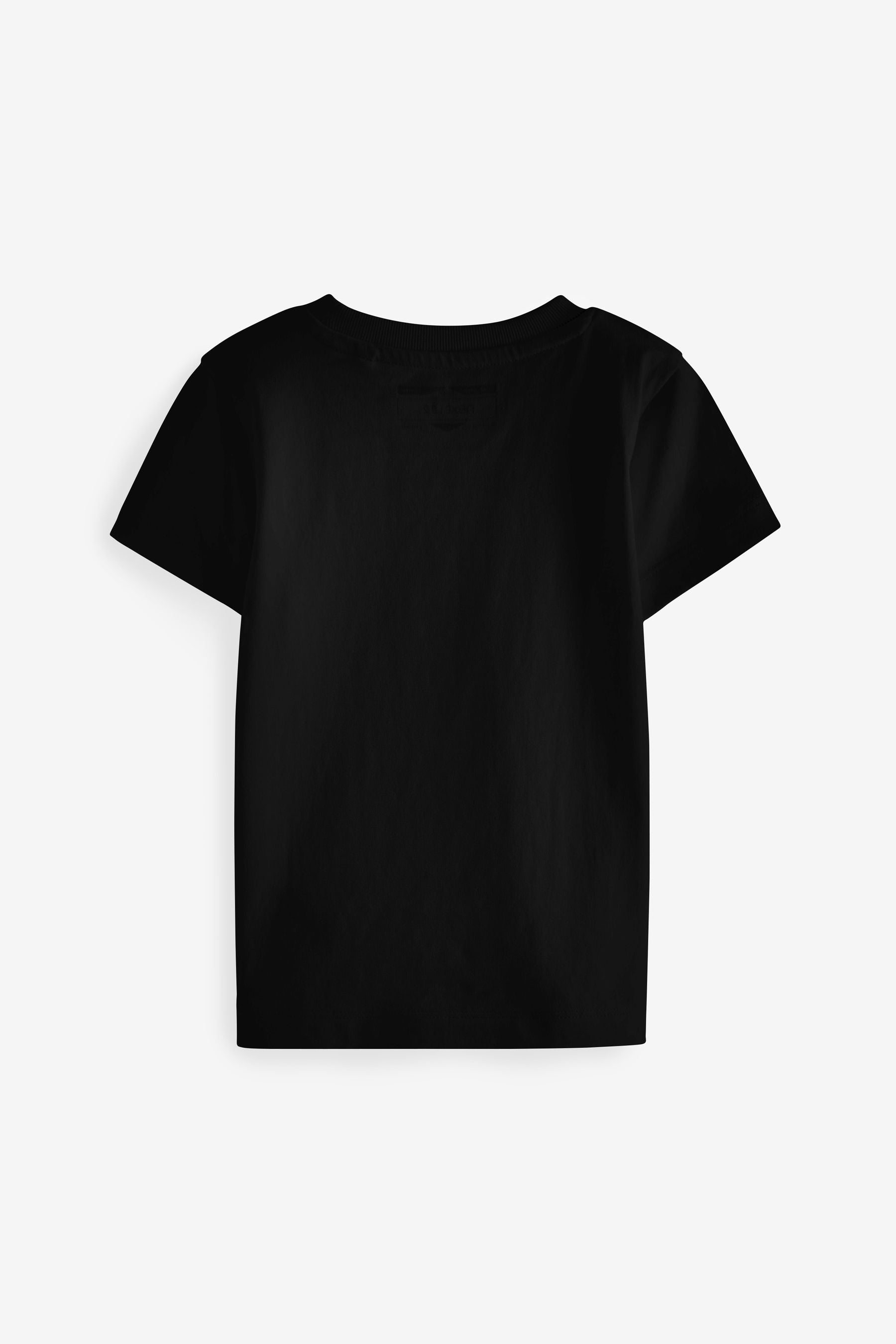 Black Short Sleeve T-Shirts (3mths-7yrs)