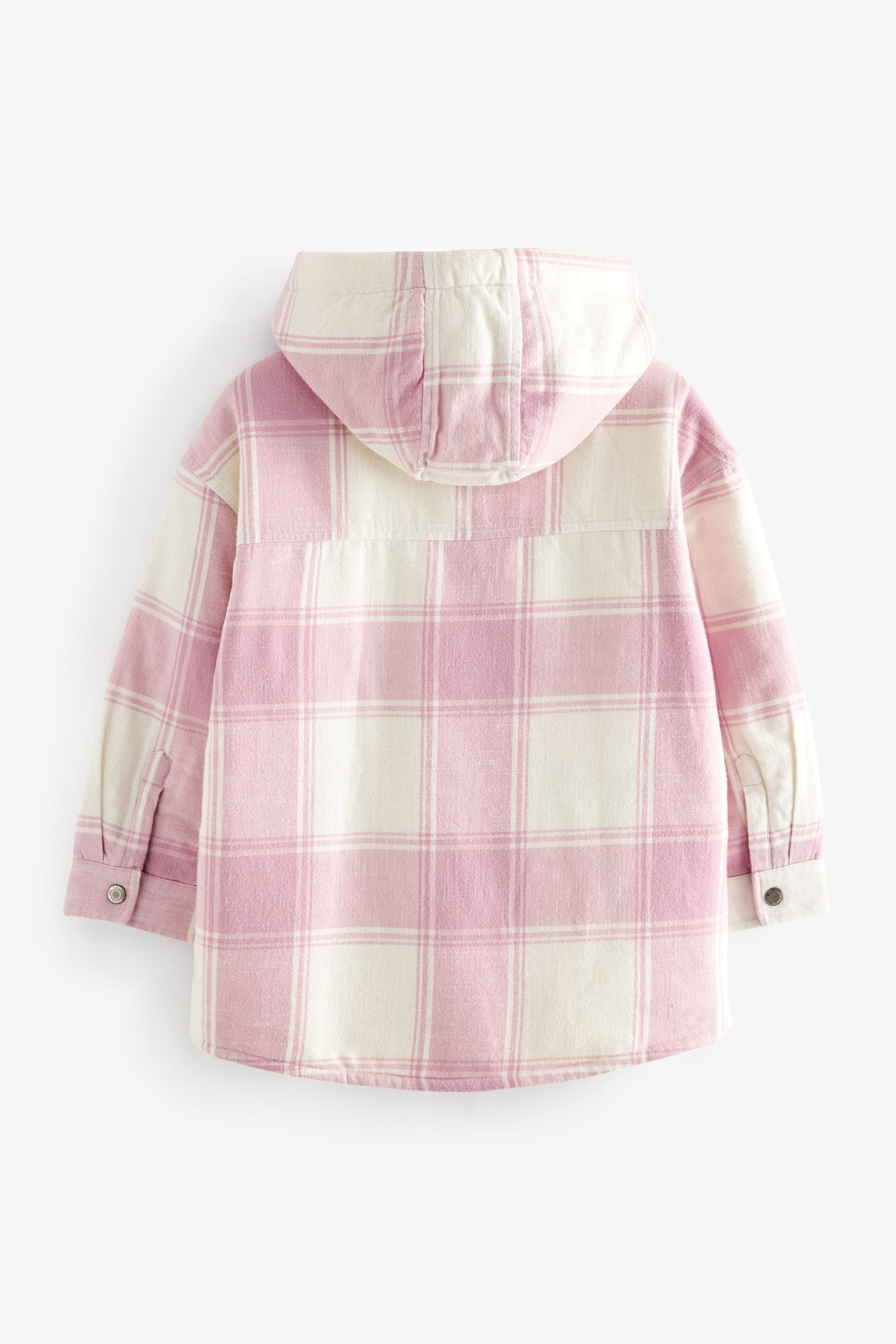 Pink Check Cosy Lined Shacket (12mths-16yrs)