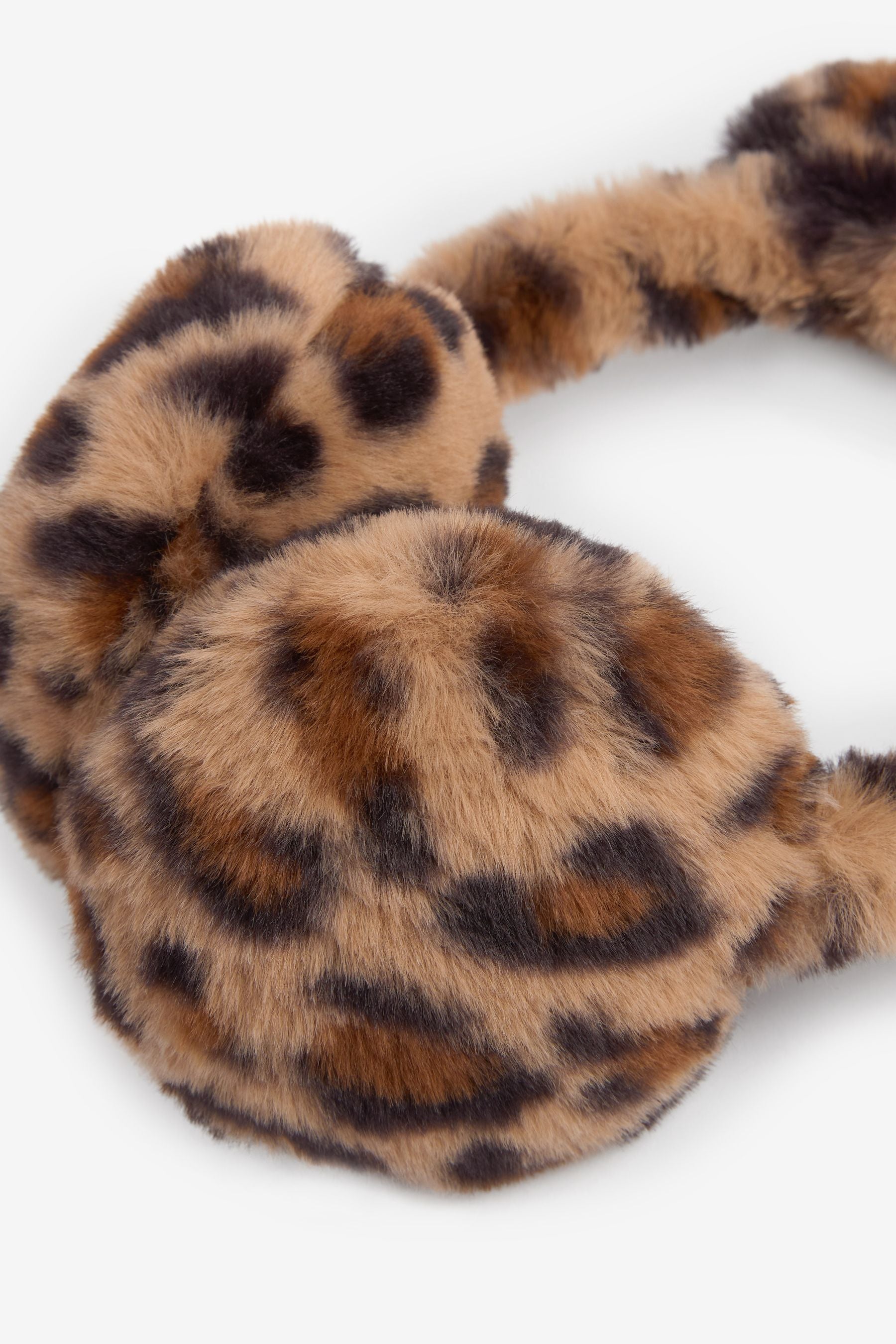 Animal Faux Fur Ear Muffs