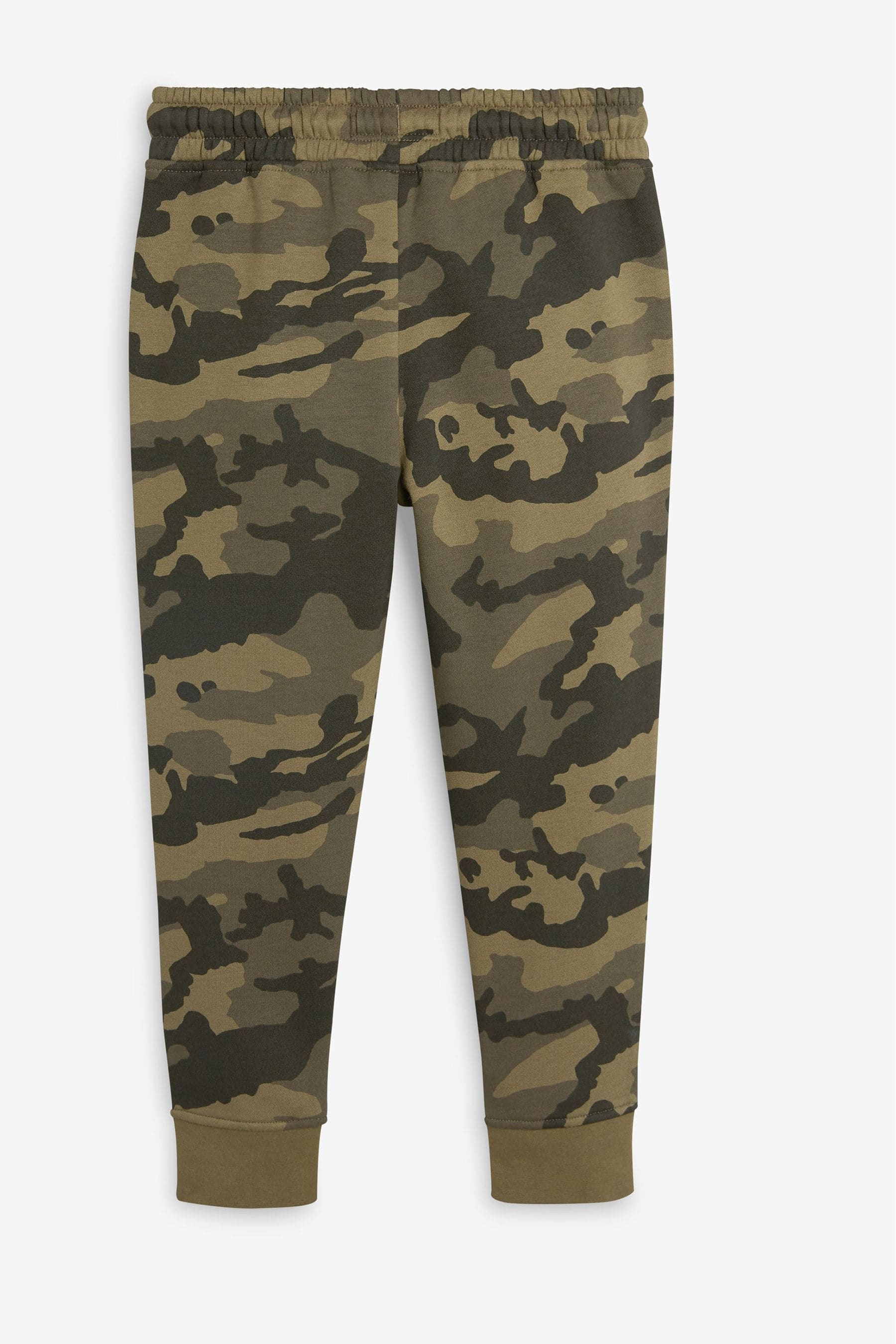 Green Camouflage Cuffed Joggers (3-16yrs)