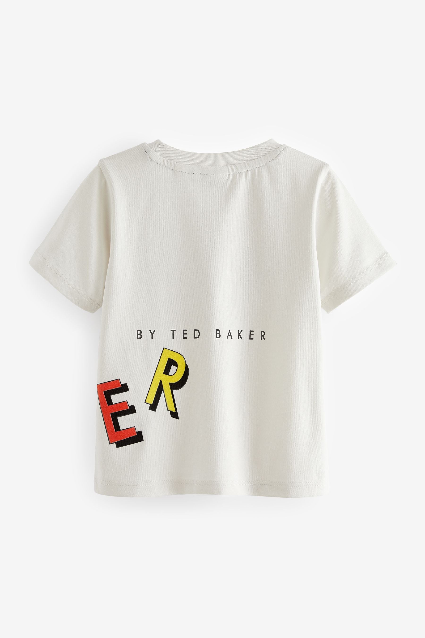 Stone Baker by Ted Baker Stone Dinosaur Graphic T-Shirt