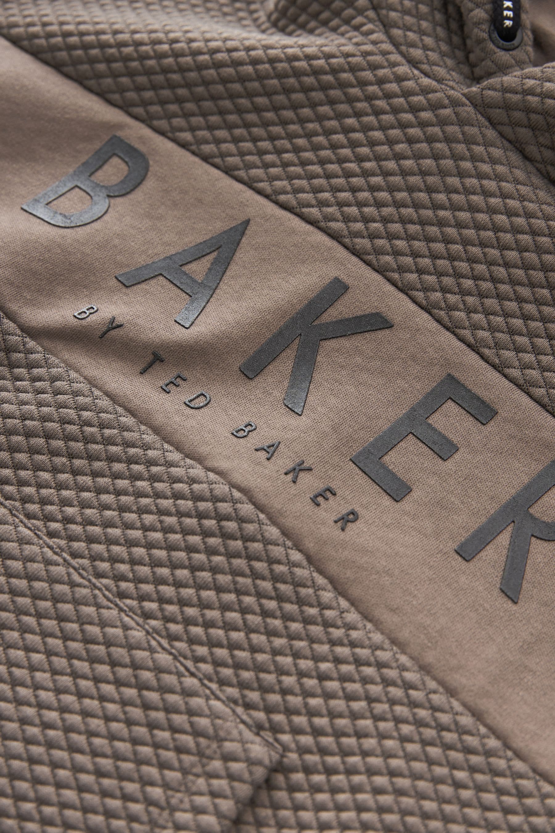 Neutral Baker by Ted Baker Textured Hoodie