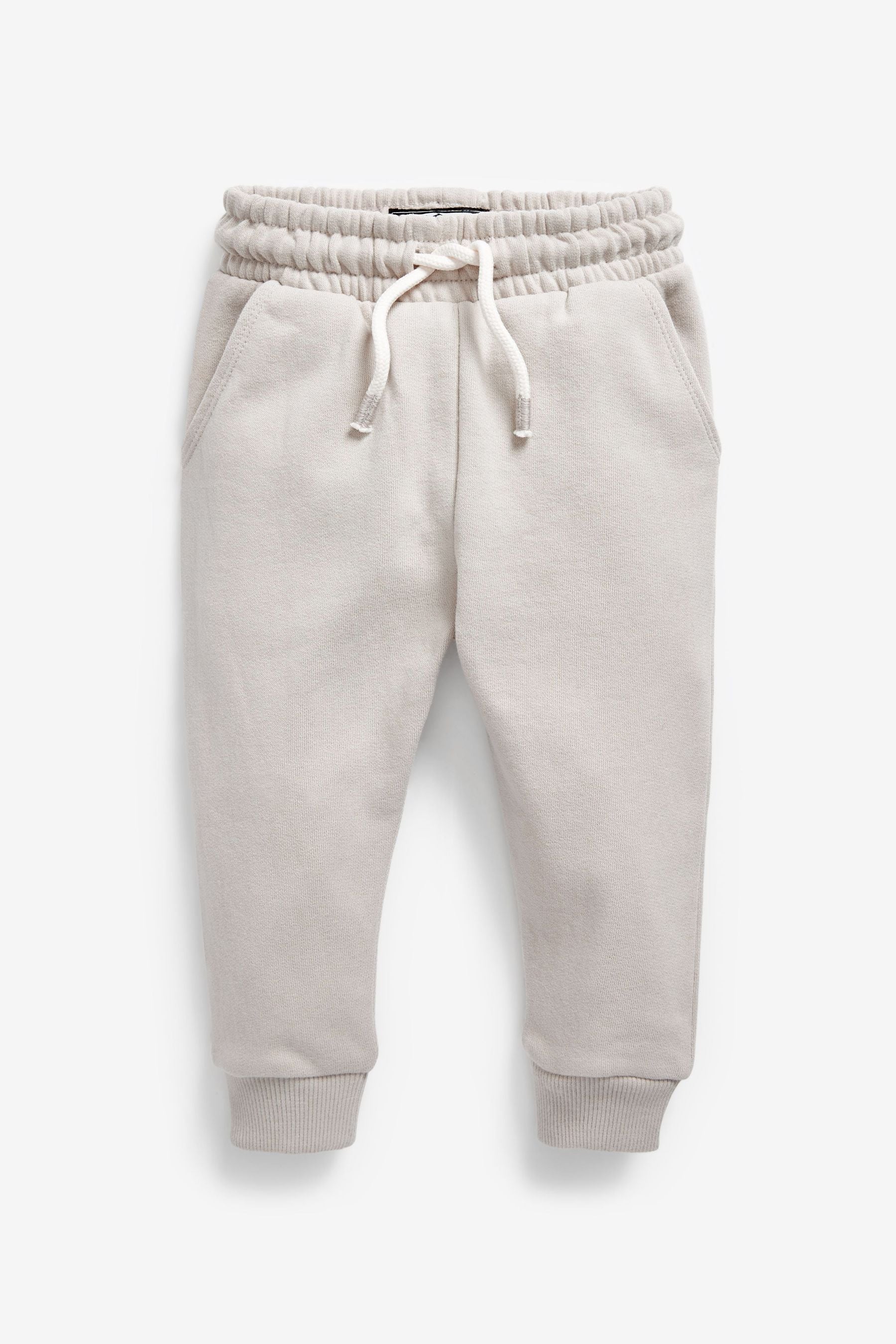 Pale Grey Soft Touch Jersey Joggers (3mths-7yrs)