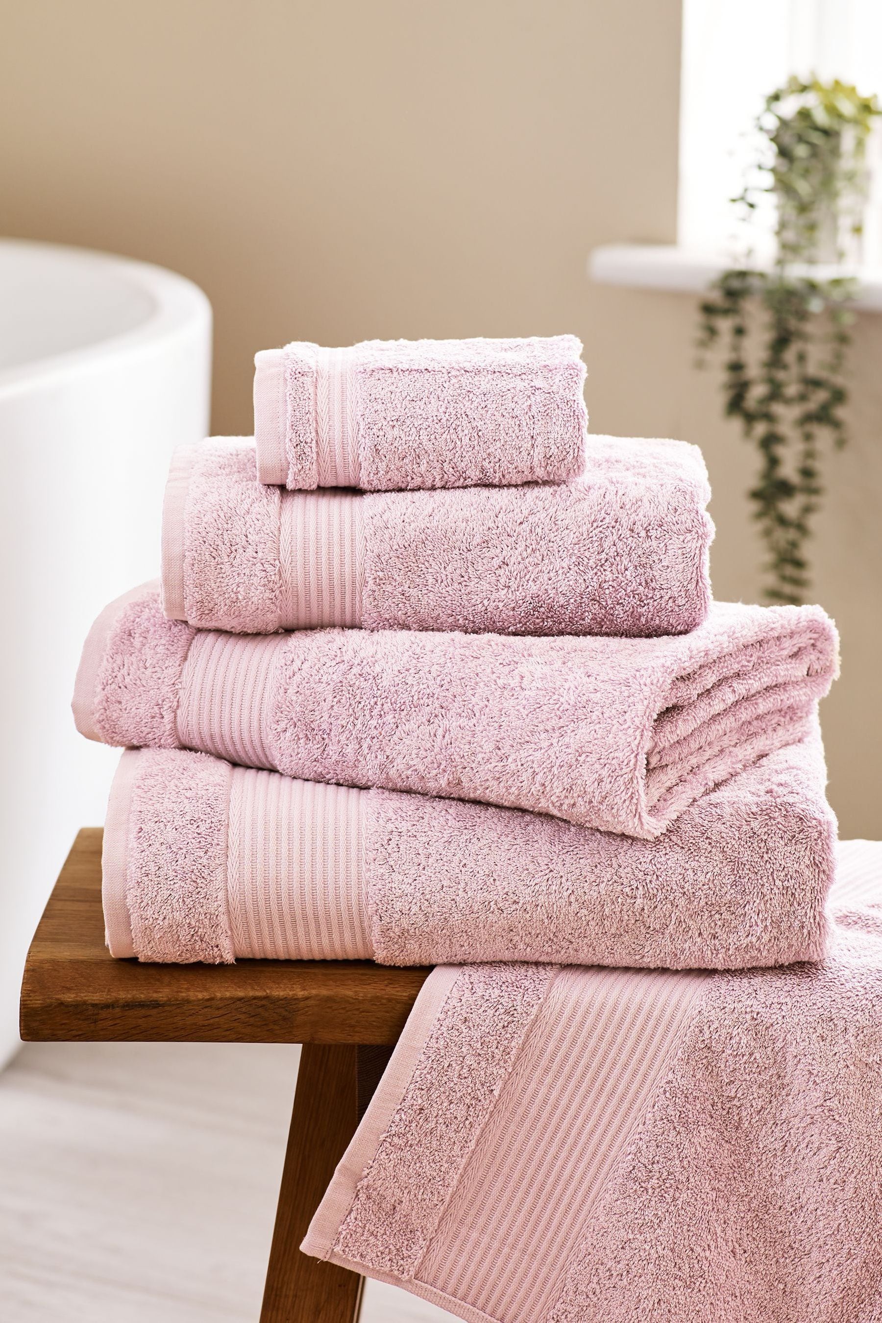 Pink Light Egyptian Cotton Towel