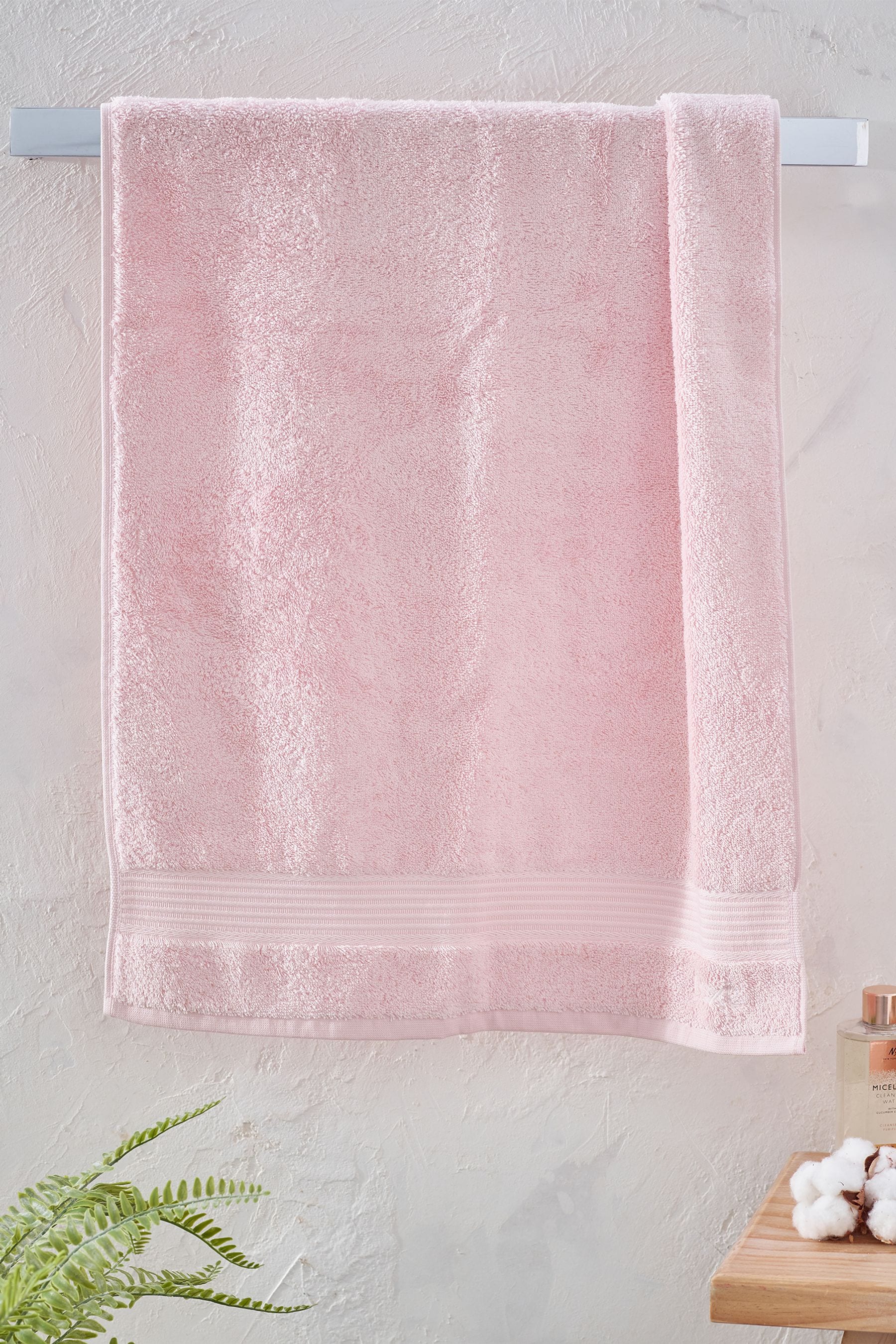 Pink Light Egyptian Cotton Towel