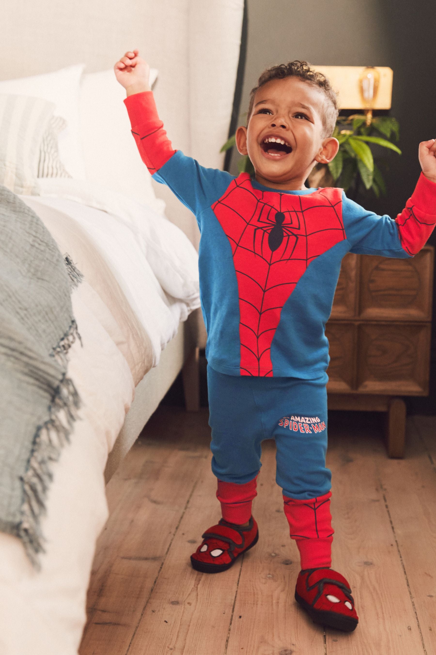 Red/Blue Spider-Man Pyjamas (12mths-10yrs)