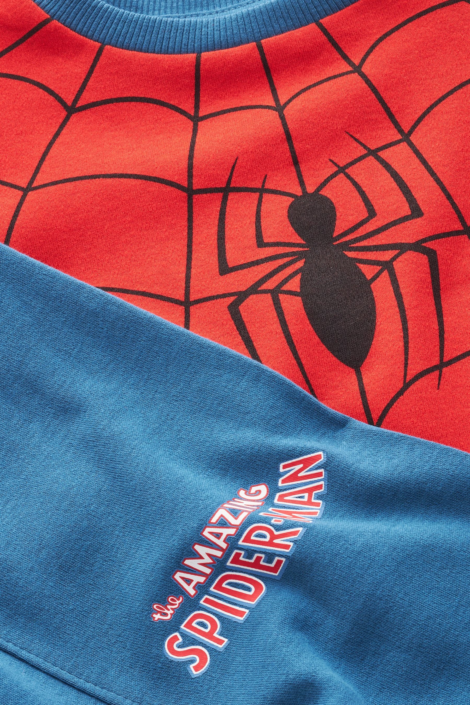 Red/Blue Spider-Man Pyjamas (12mths-10yrs)