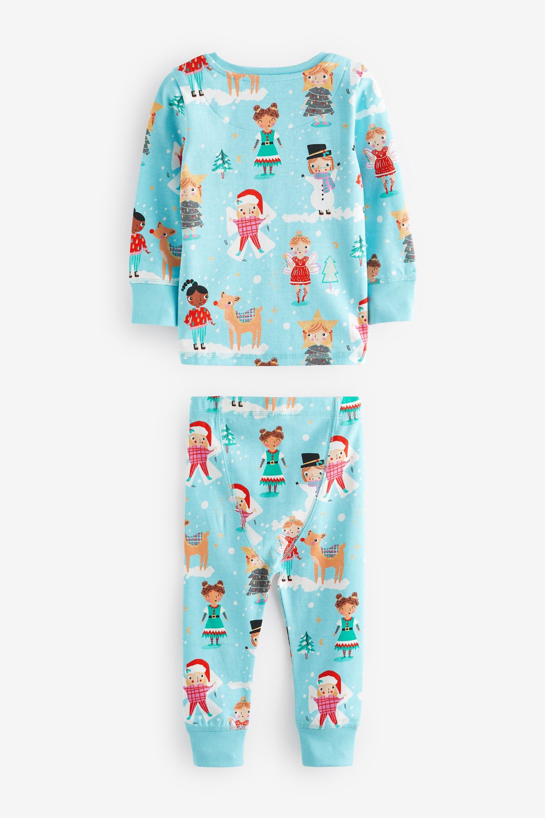 Blue Character Christmas Pyjamas (9mths-12yrs)