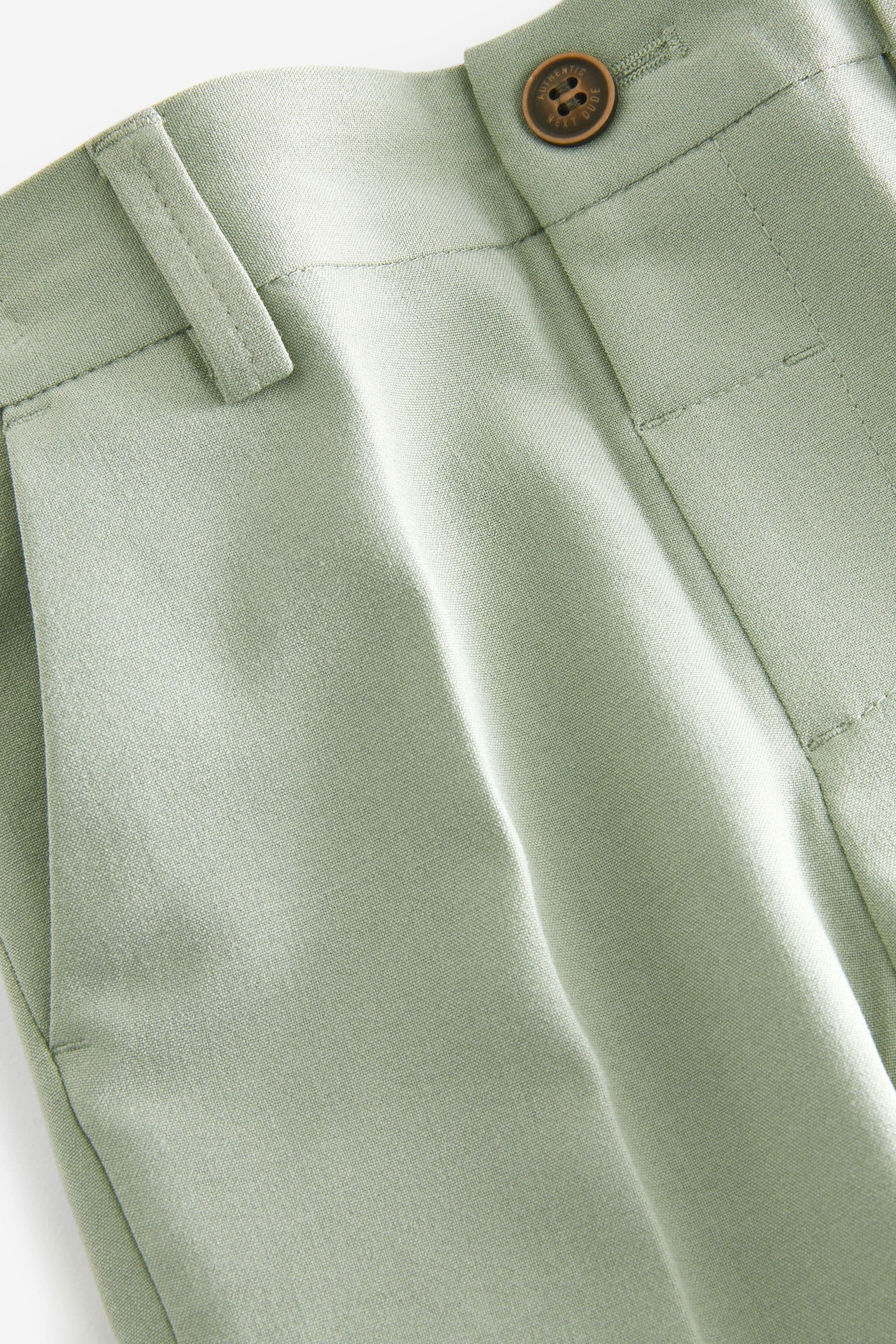 Sage Green Formal Trousers (3mths-7yrs)